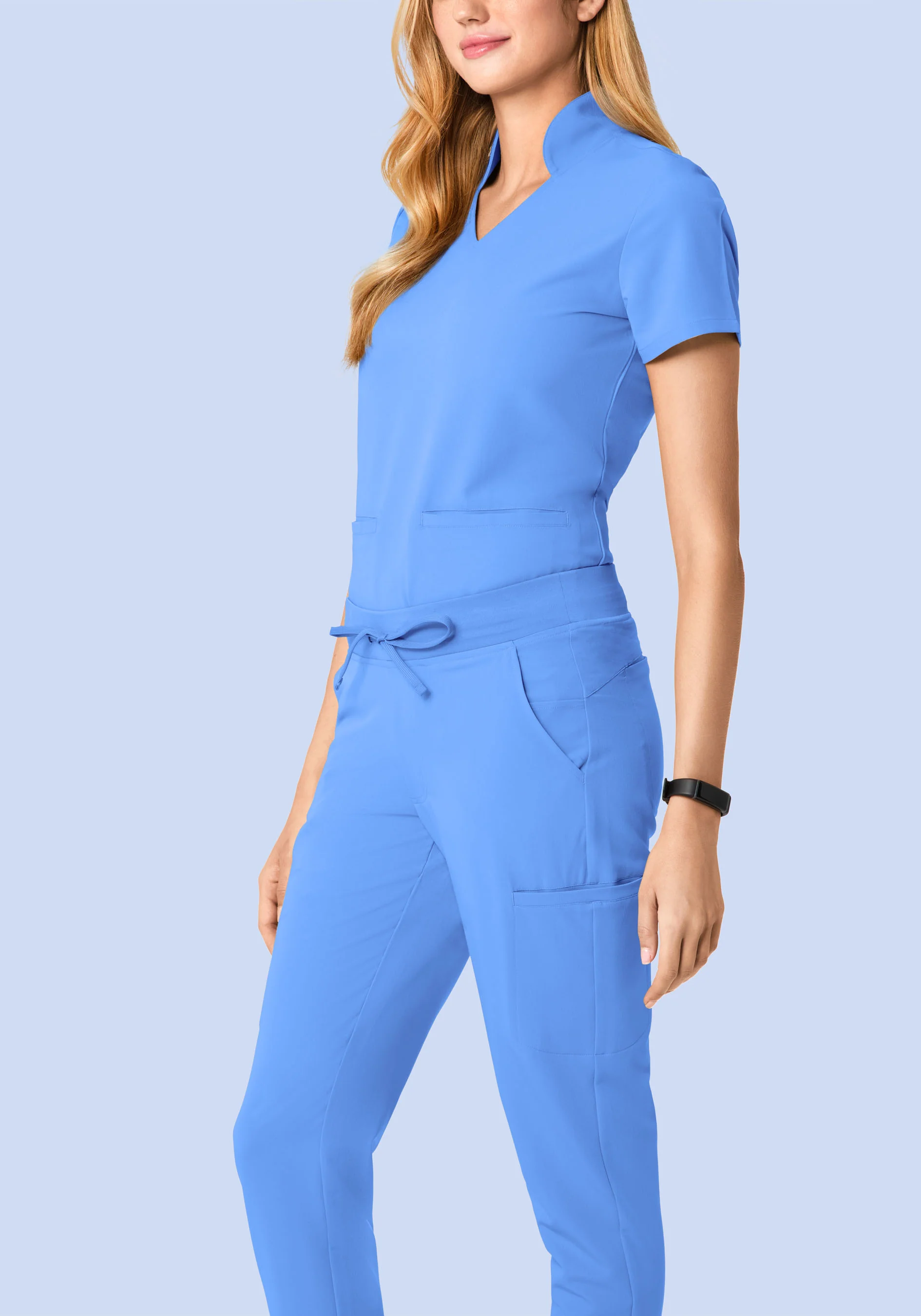 11 Pocket Joggers Ceil Blue - Image 3