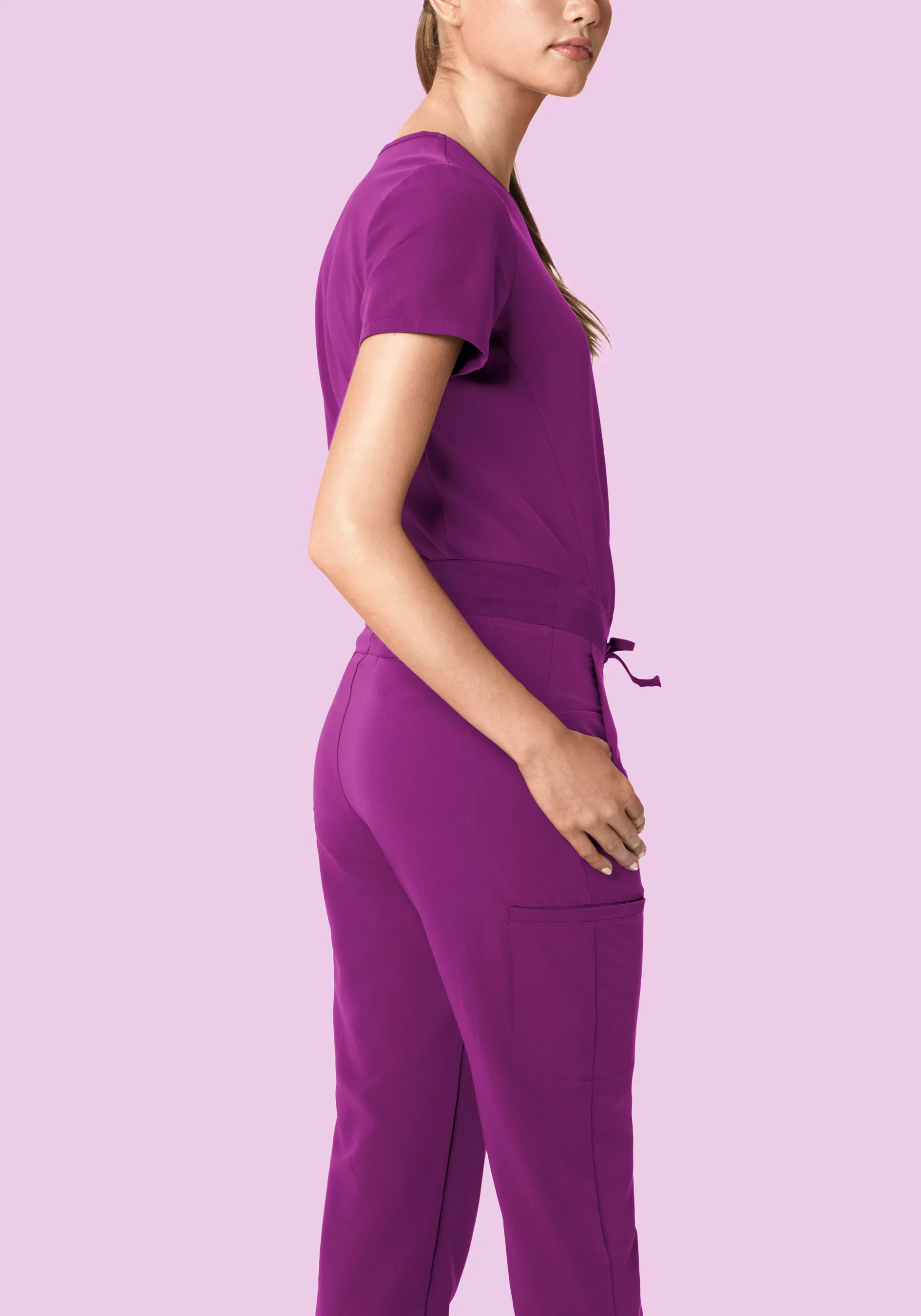 11 Pocket Joggers Dark Orchid - Image 6