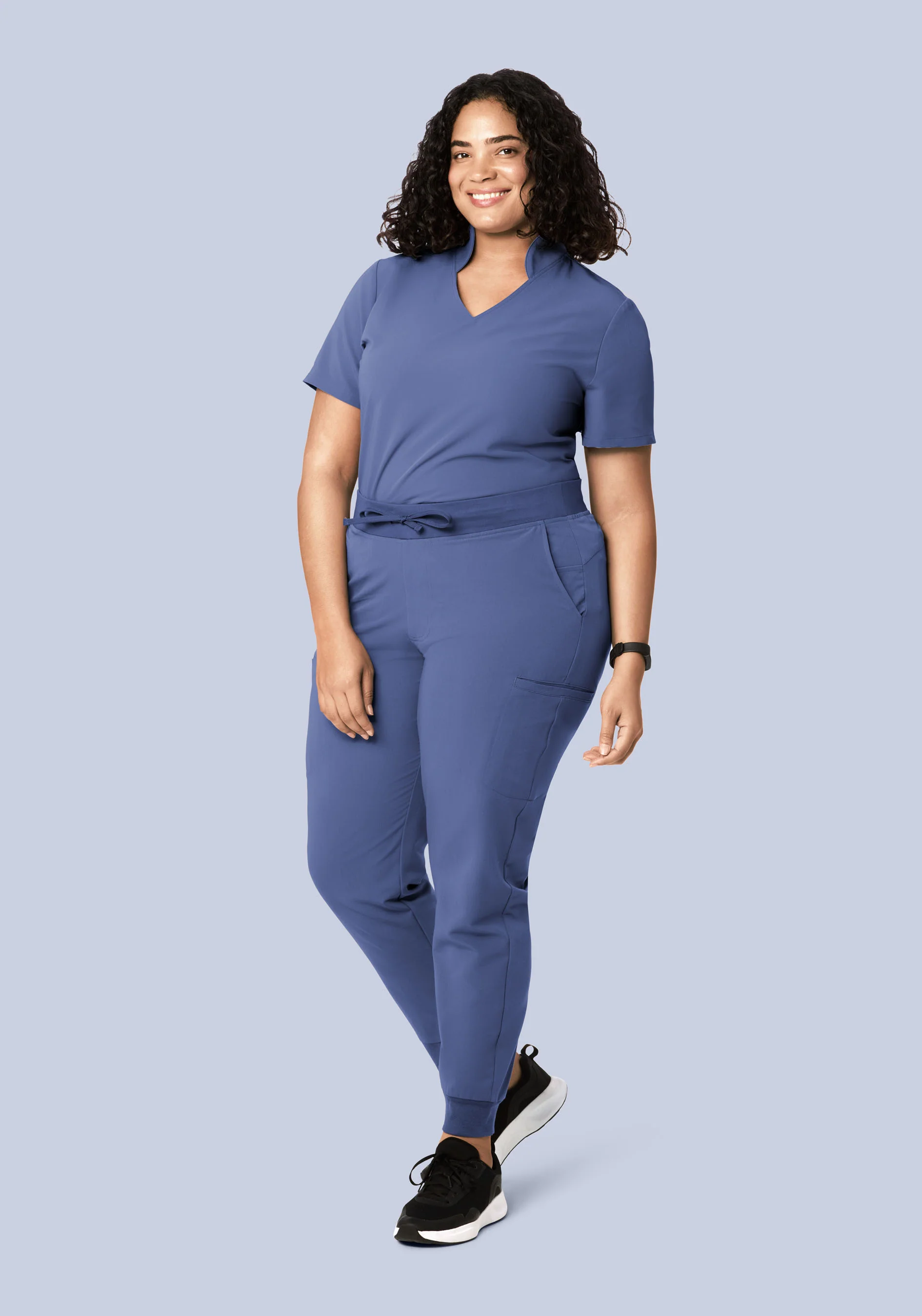 11 Pocket Joggers Deep Periwinkle - Image 6