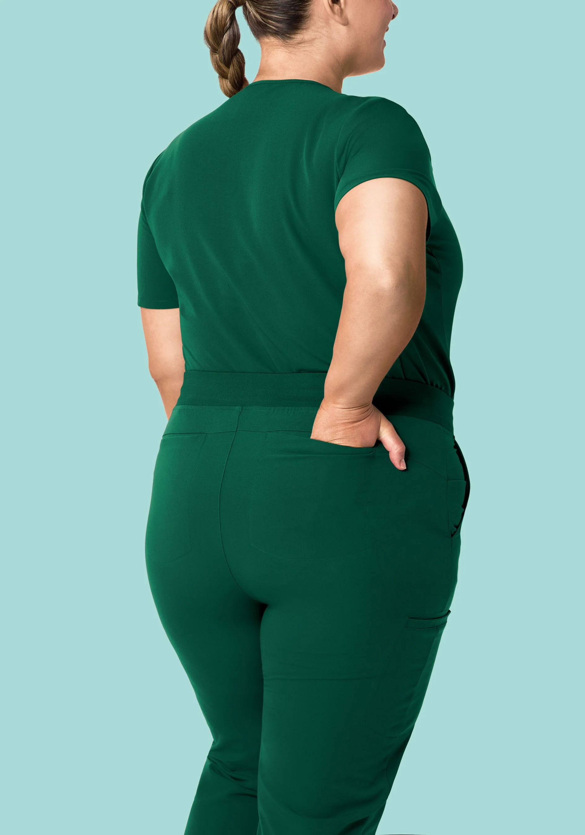 11 Pocket Joggers Hunter Green - Image 7
