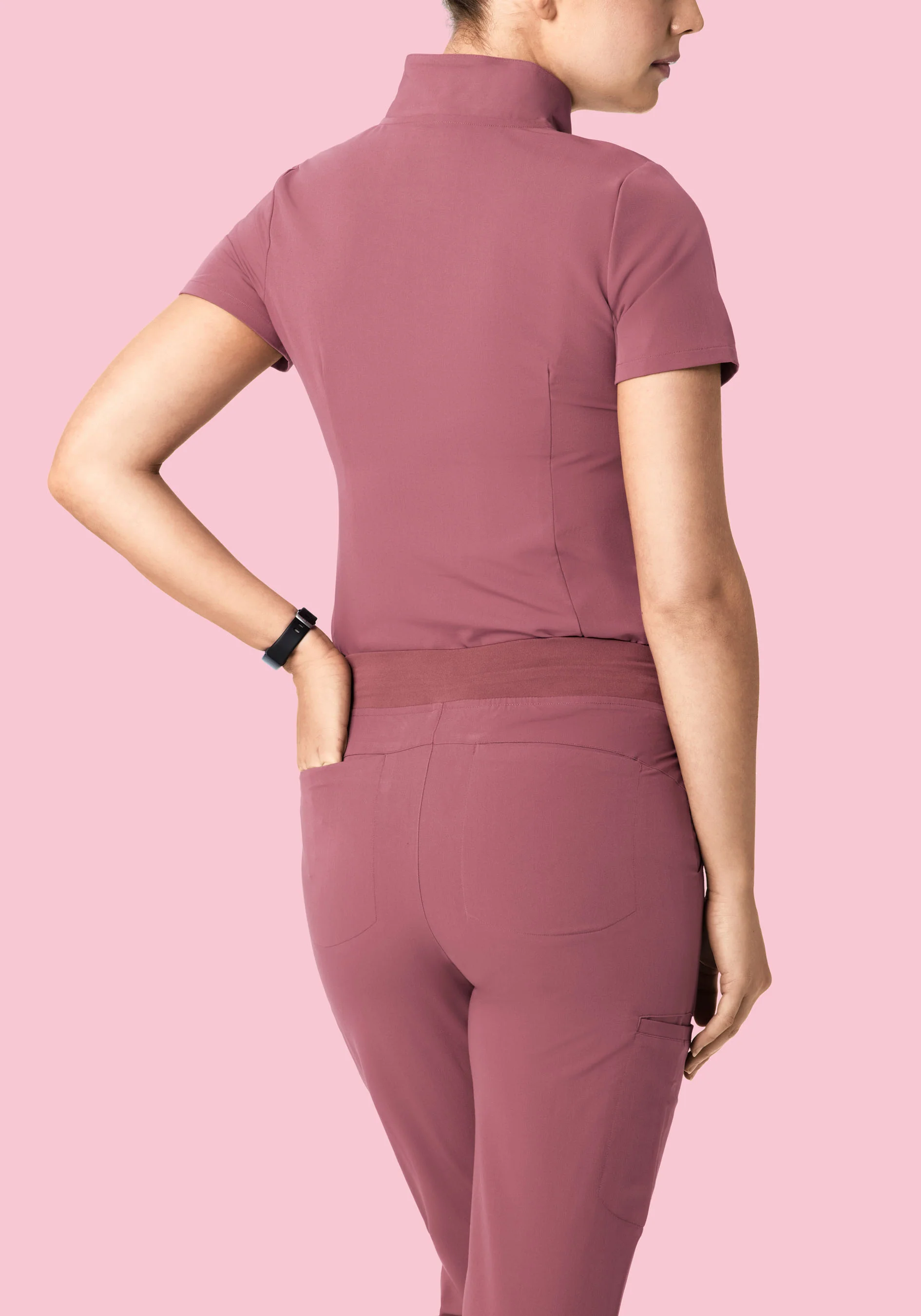 11 Pocket Joggers Mauve - Image 4
