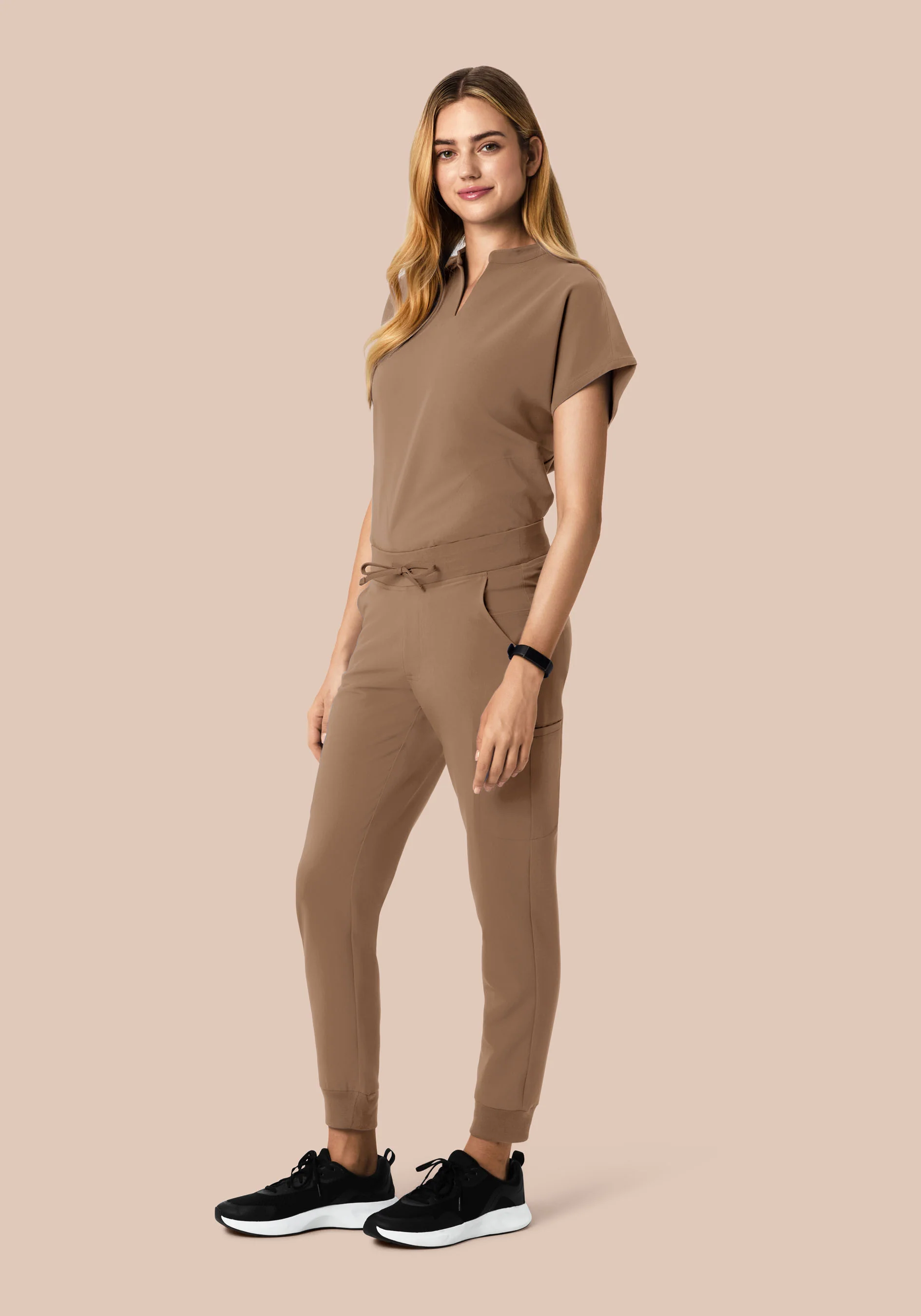 11 Pocket Joggers Mocha - Image 2