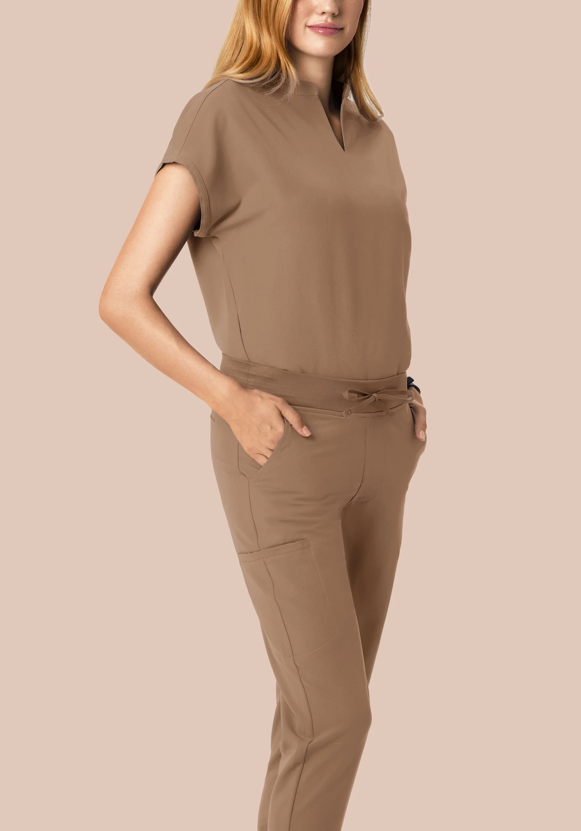 11 Pocket Joggers Mocha - Image 3