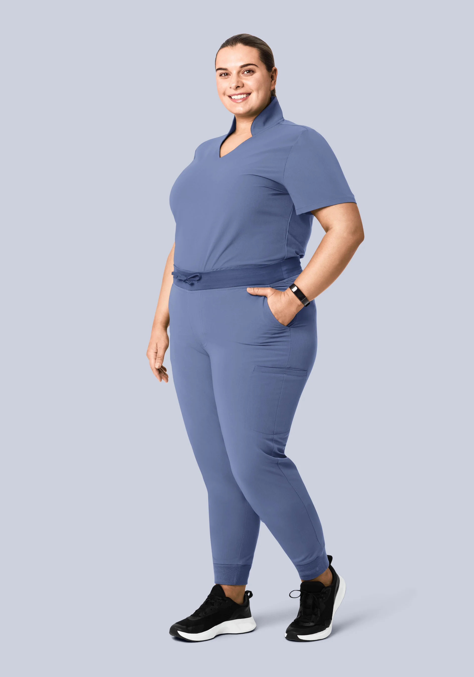 11 Pocket Joggers Periwinkle - Image 5