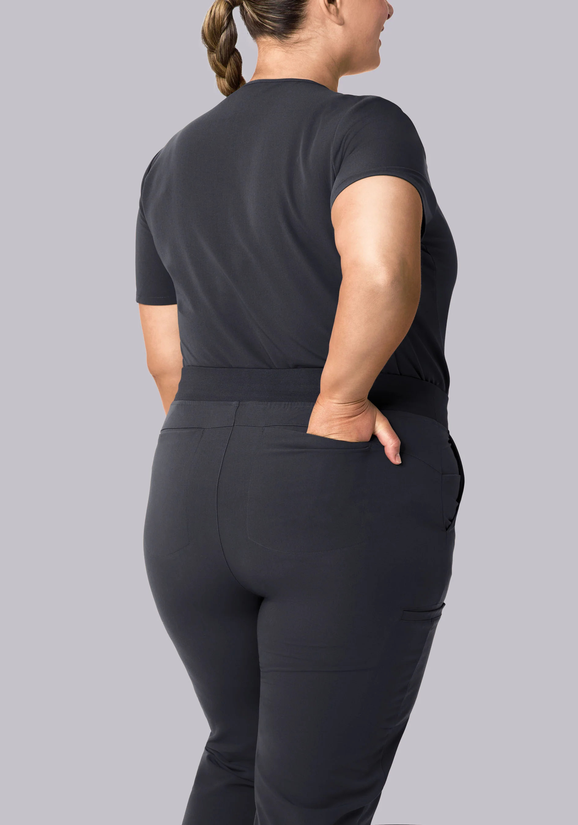 11 Pocket Joggers Pewter - Image 3