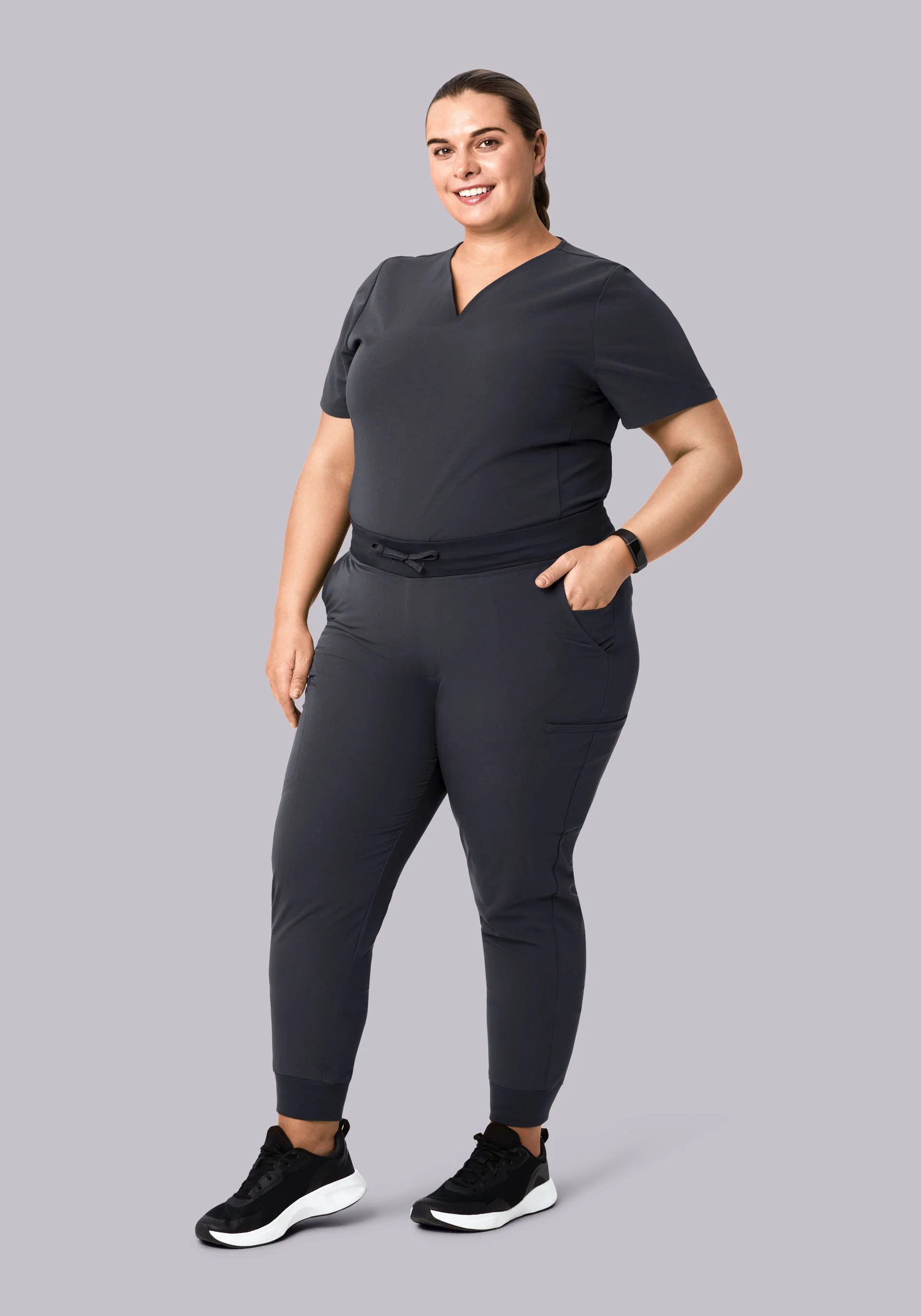 11 Pocket Joggers Pewter - Image 7
