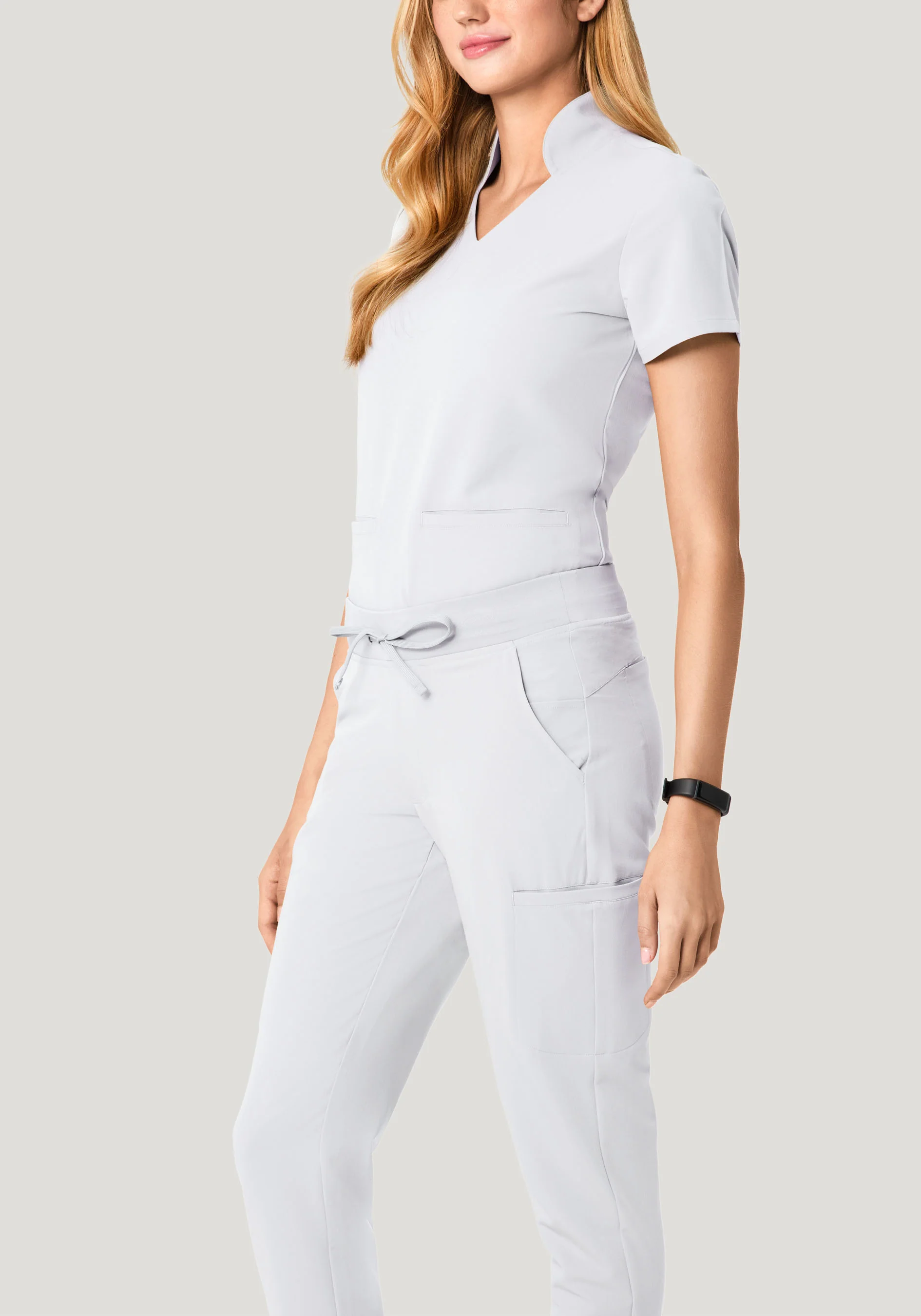 11 Pocket Joggers White - Image 3