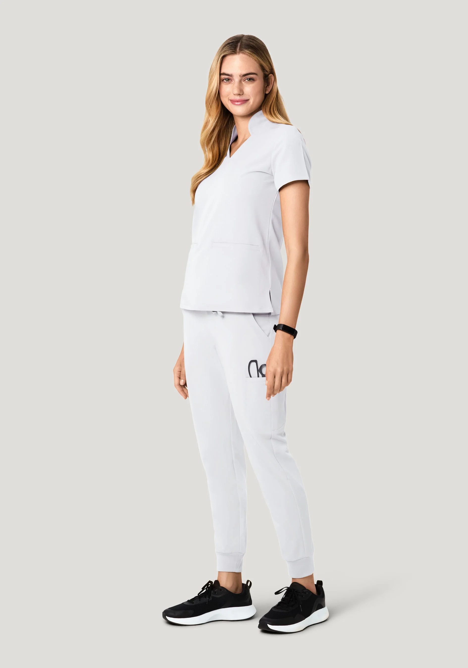 11 Pocket Joggers White - Image 5