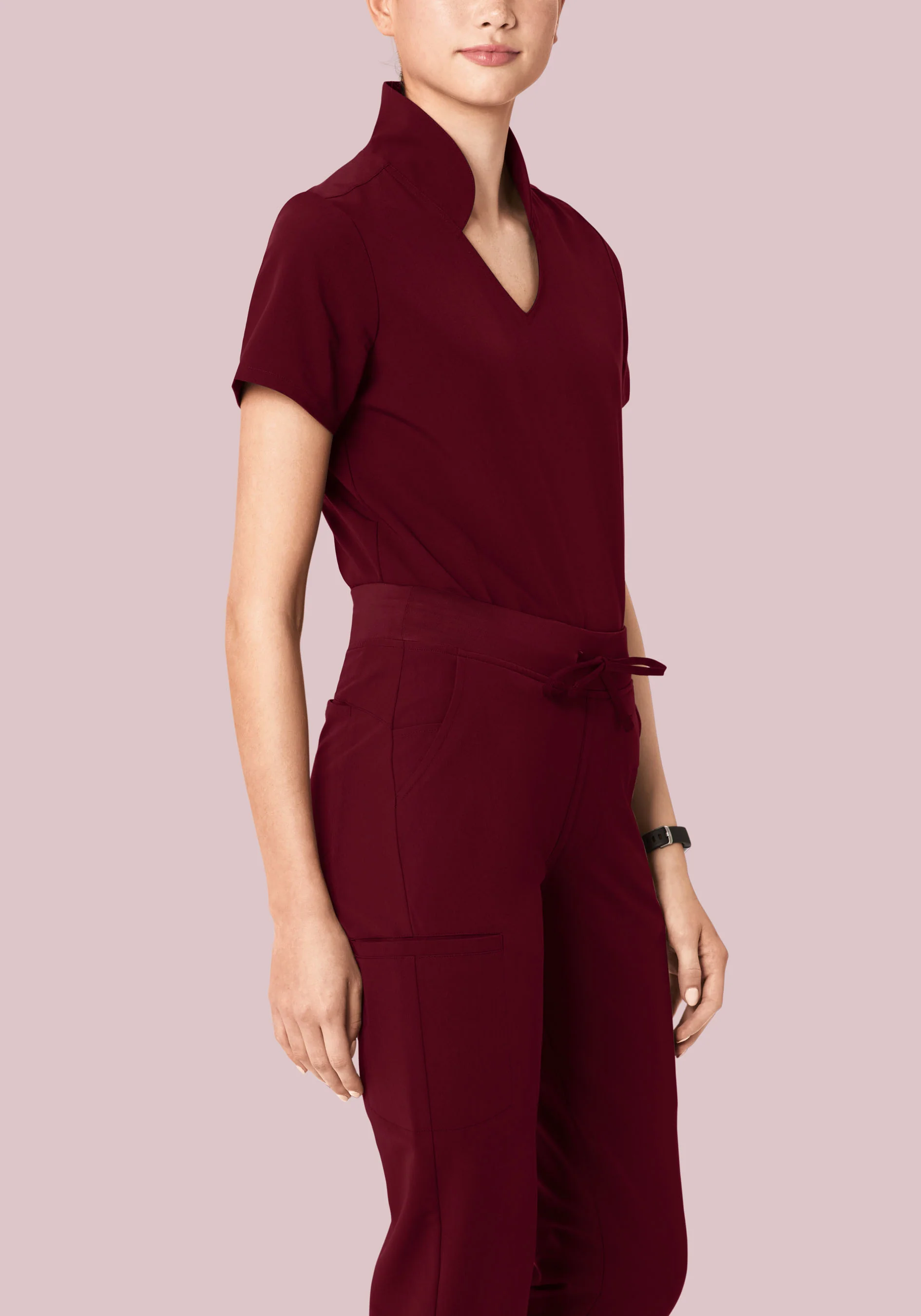 11 Pocket Joggers Wine - Image 3