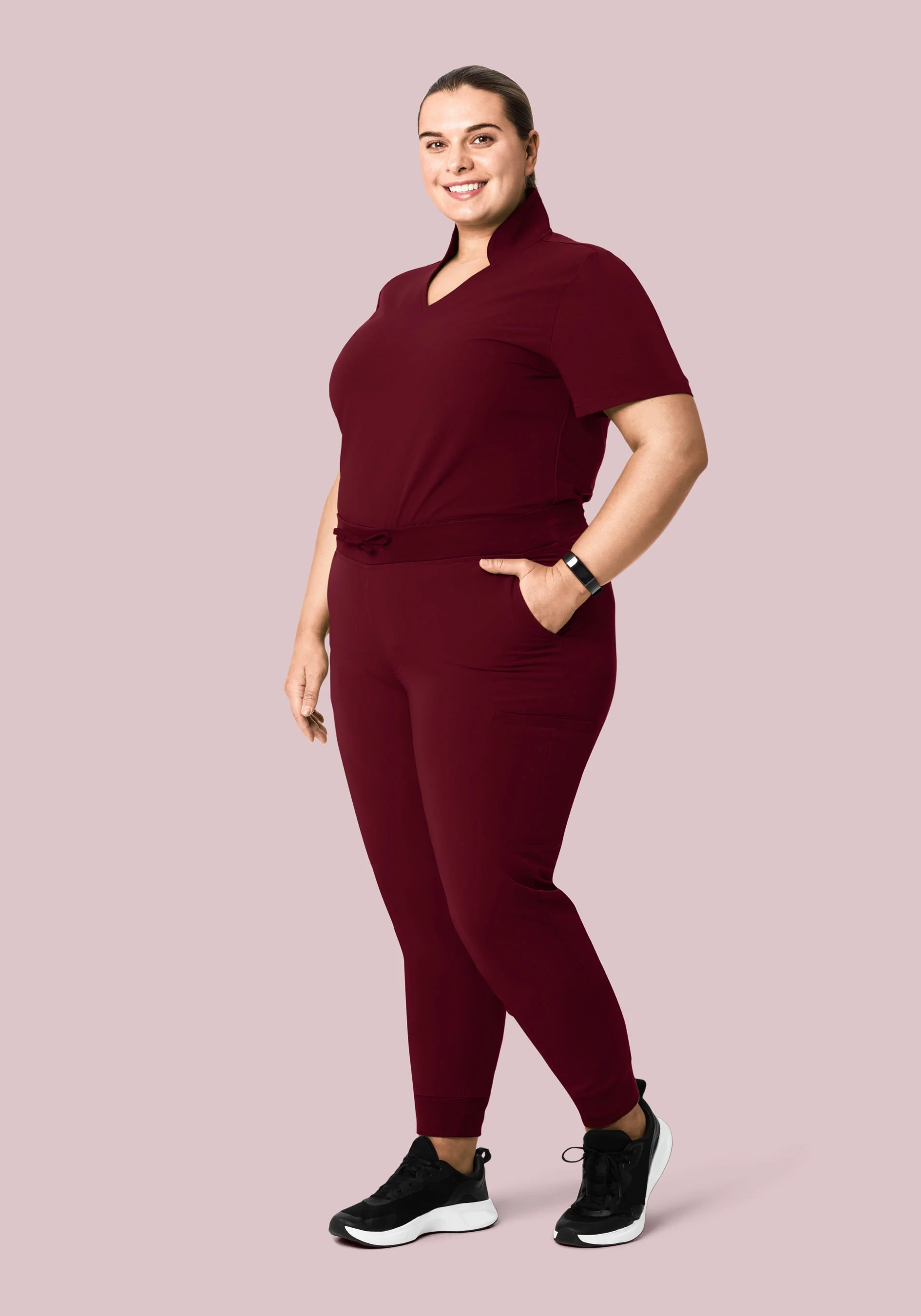 11 Pocket Joggers Wine - Image 8