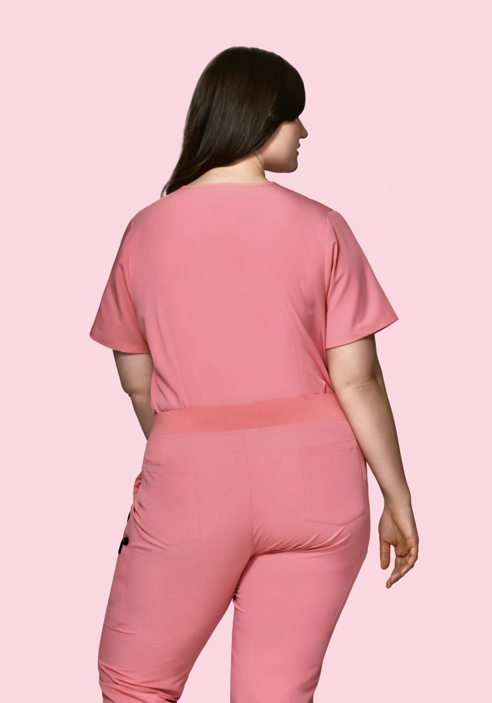 5 Pocket Notch Neck Top Peony - Image 9