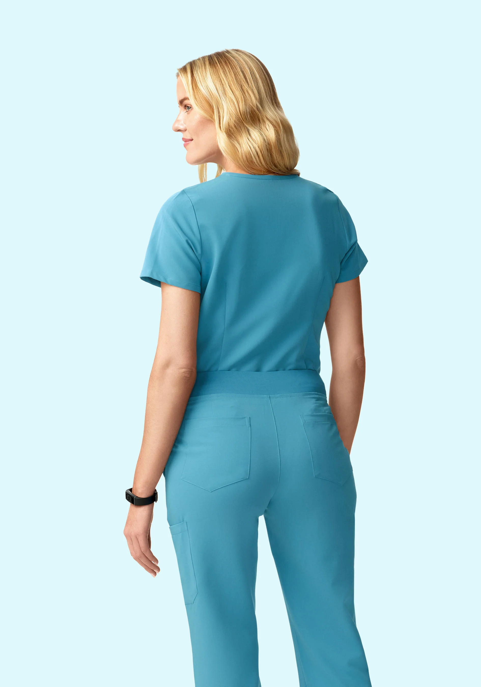 5 Pocket Notch Neck Top Wave - Image 3