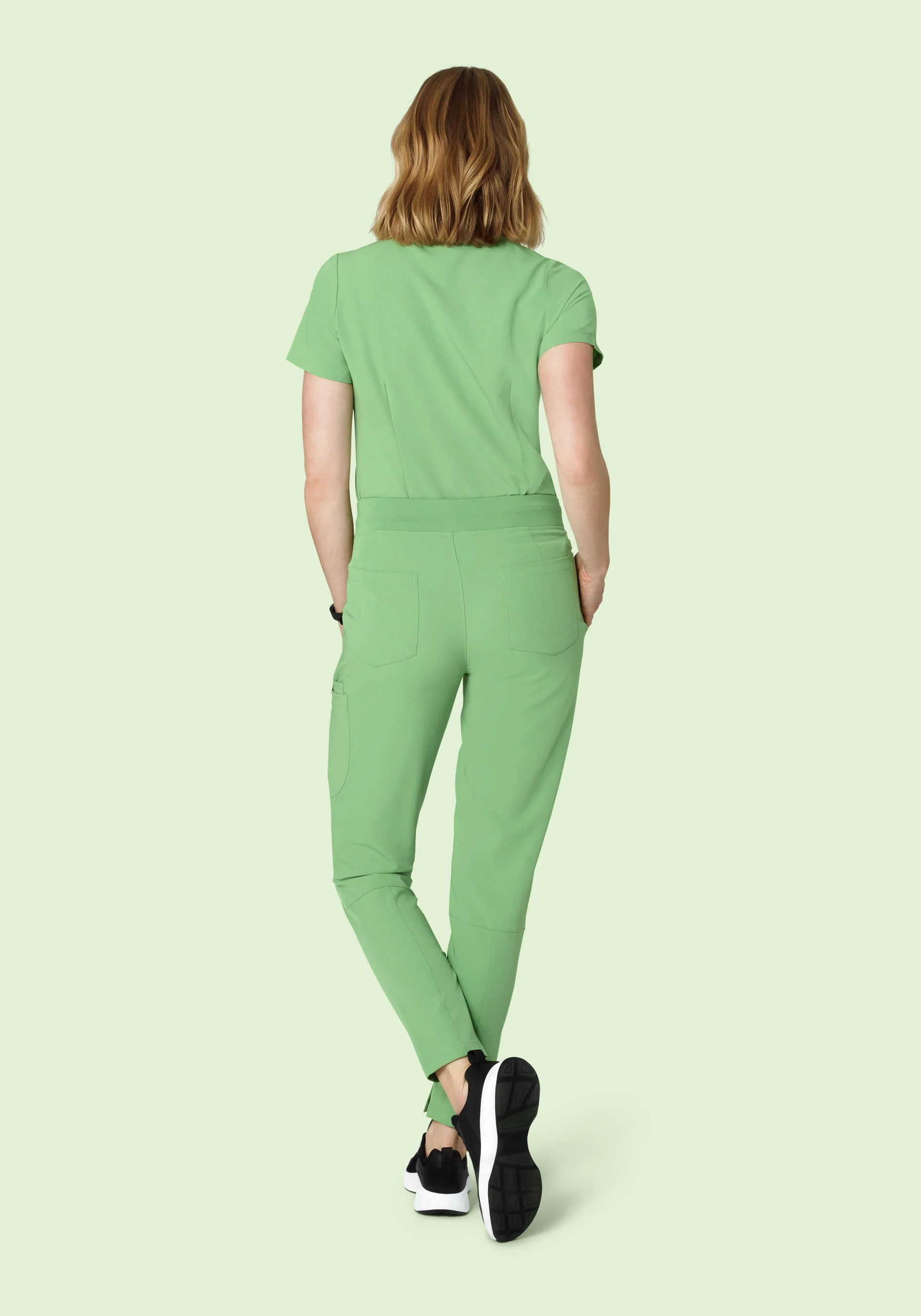 6 Pocket Slim Pants Aloe - Image 4