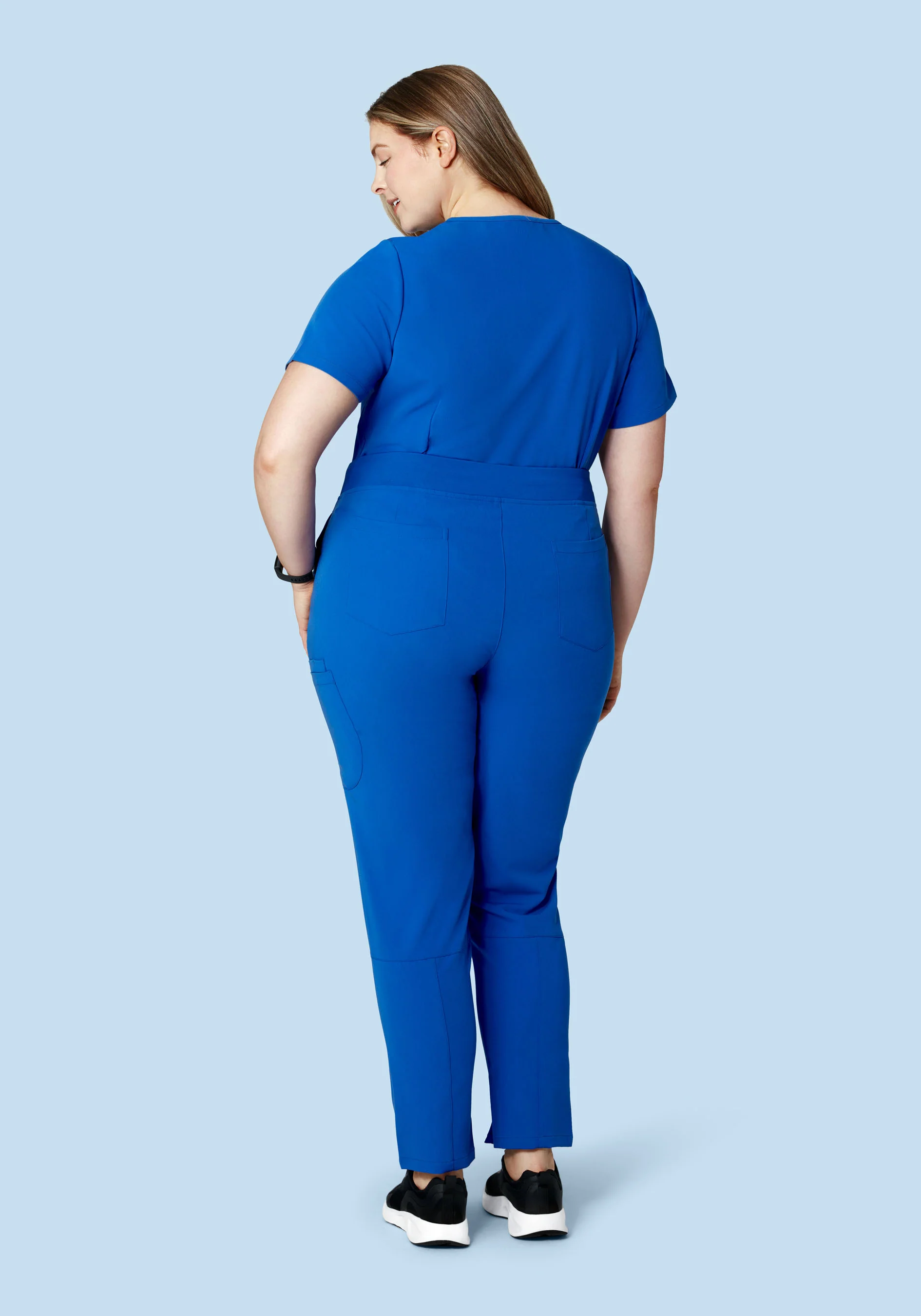6 Pocket Slim Pants Cobalt - Image 6