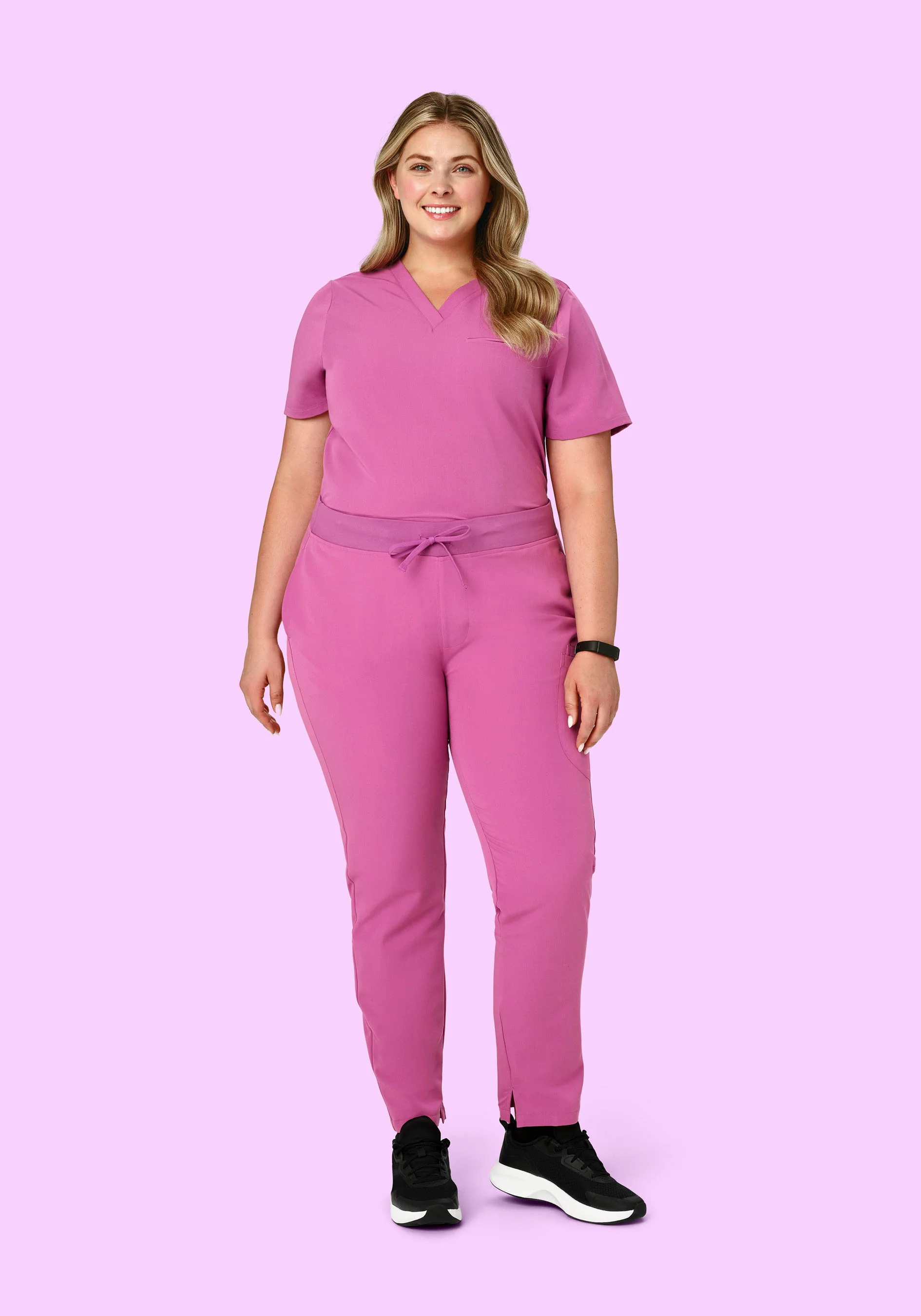 6 Pocket Slim Pants Dahlia - Image 5