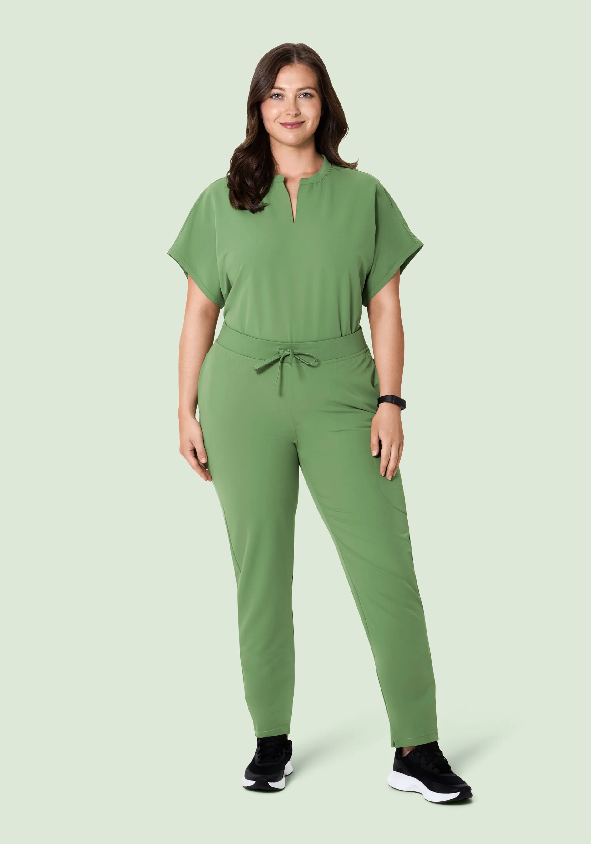 6 Pocket Slim Pants Hazel Green - Image 7