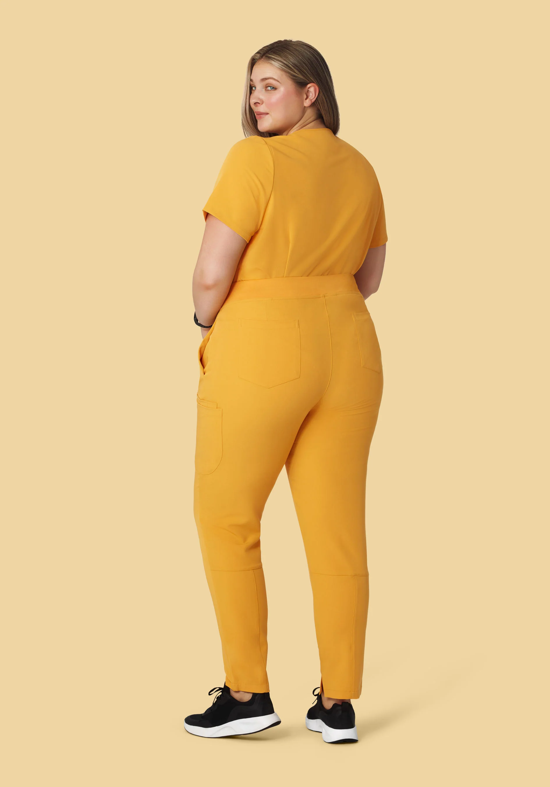 6 Pocket Slim Pants Honey - Image 5