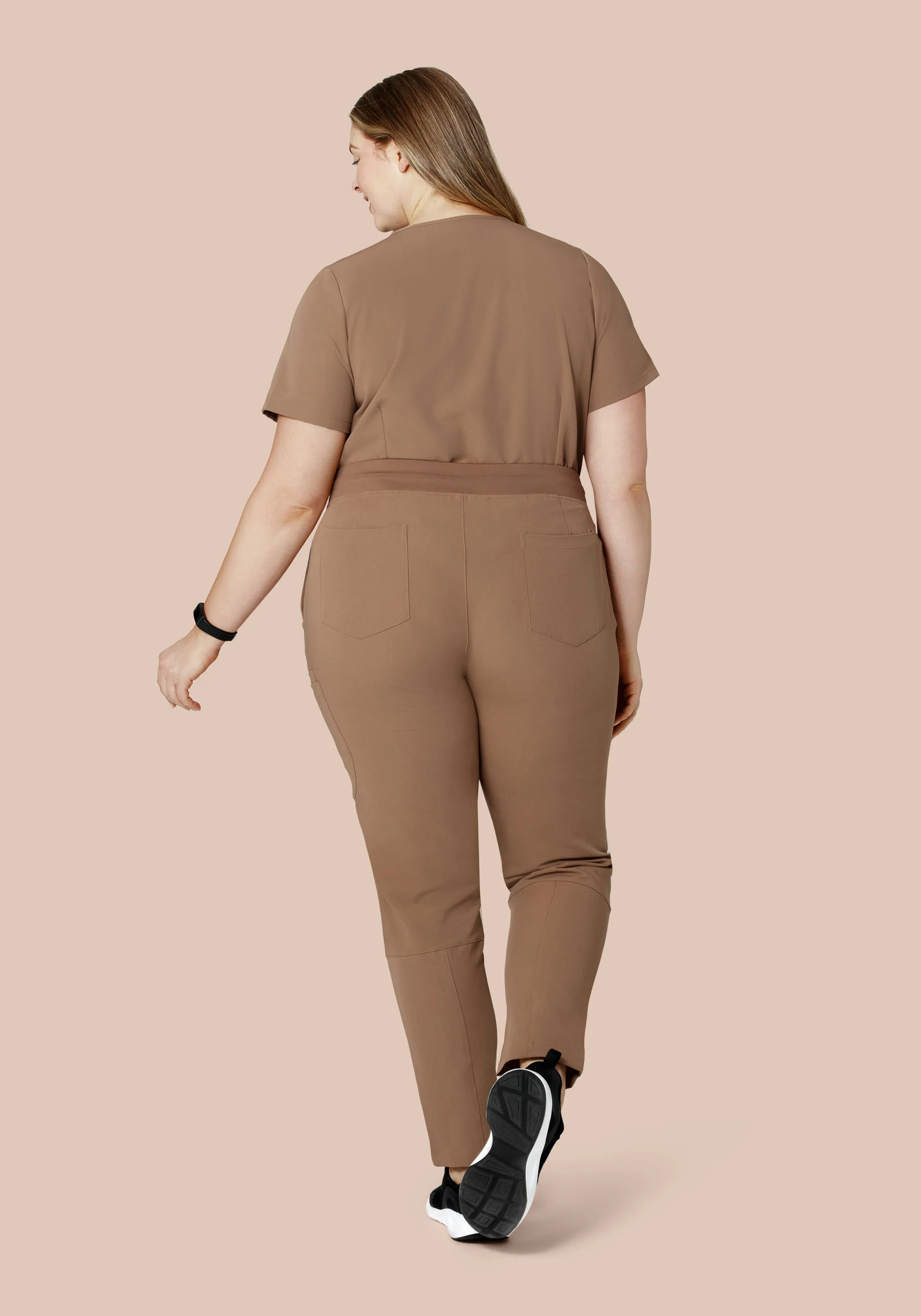 6 Pocket Slim Pants Mocha - Image 8