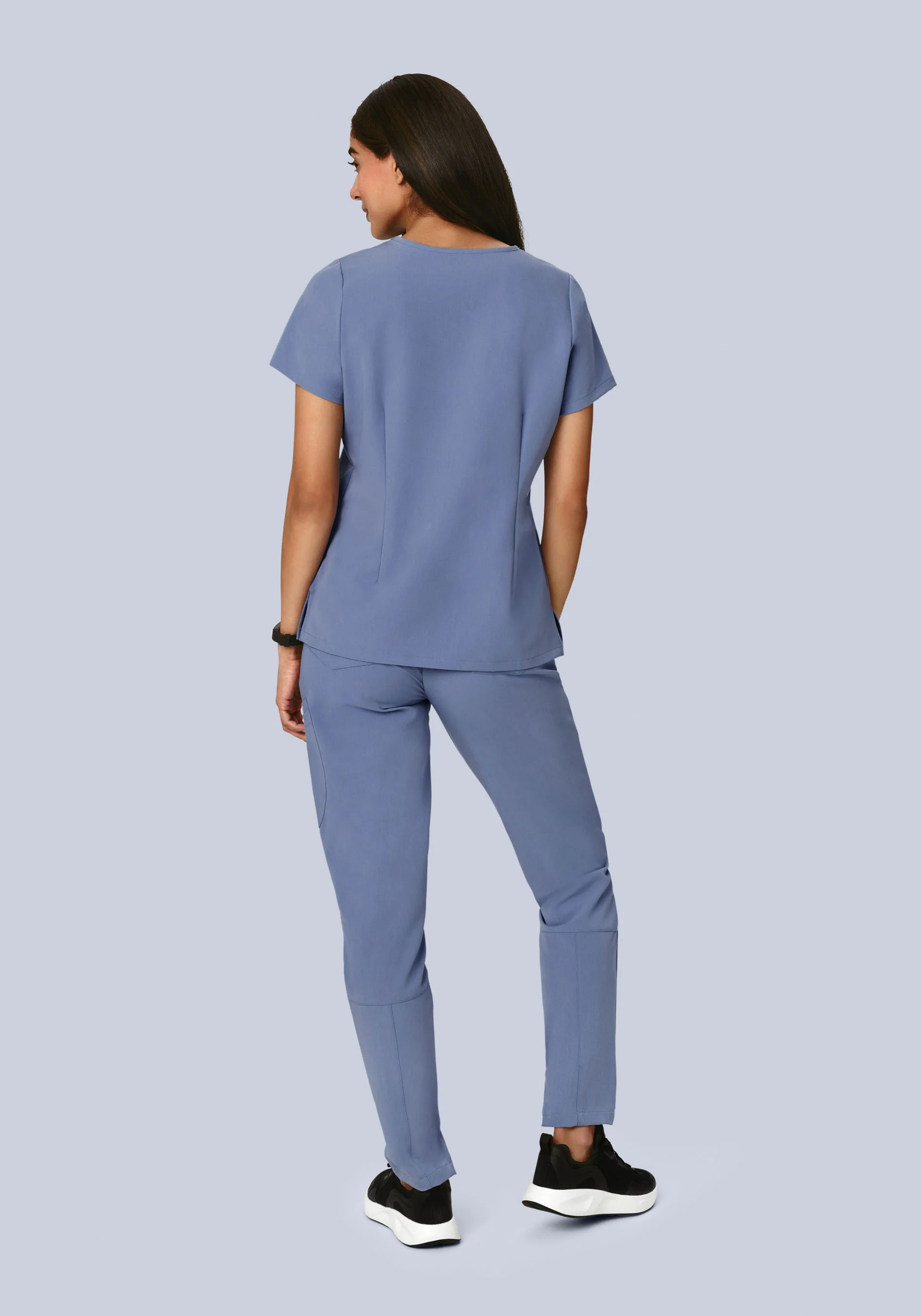6 Pocket Slim Pants Periwinkle - Image 5
