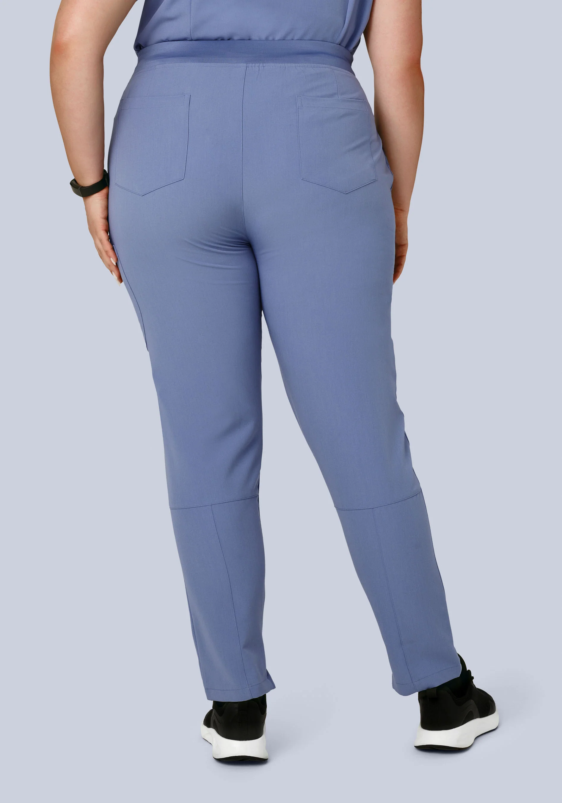6 Pocket Slim Pants Periwinkle - Image 8