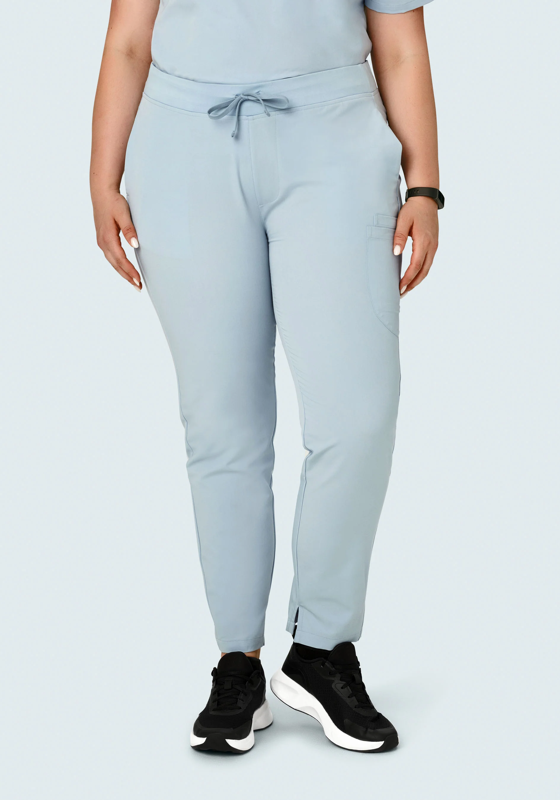 6 Pocket Slim Pants Powder Blue - Image 7