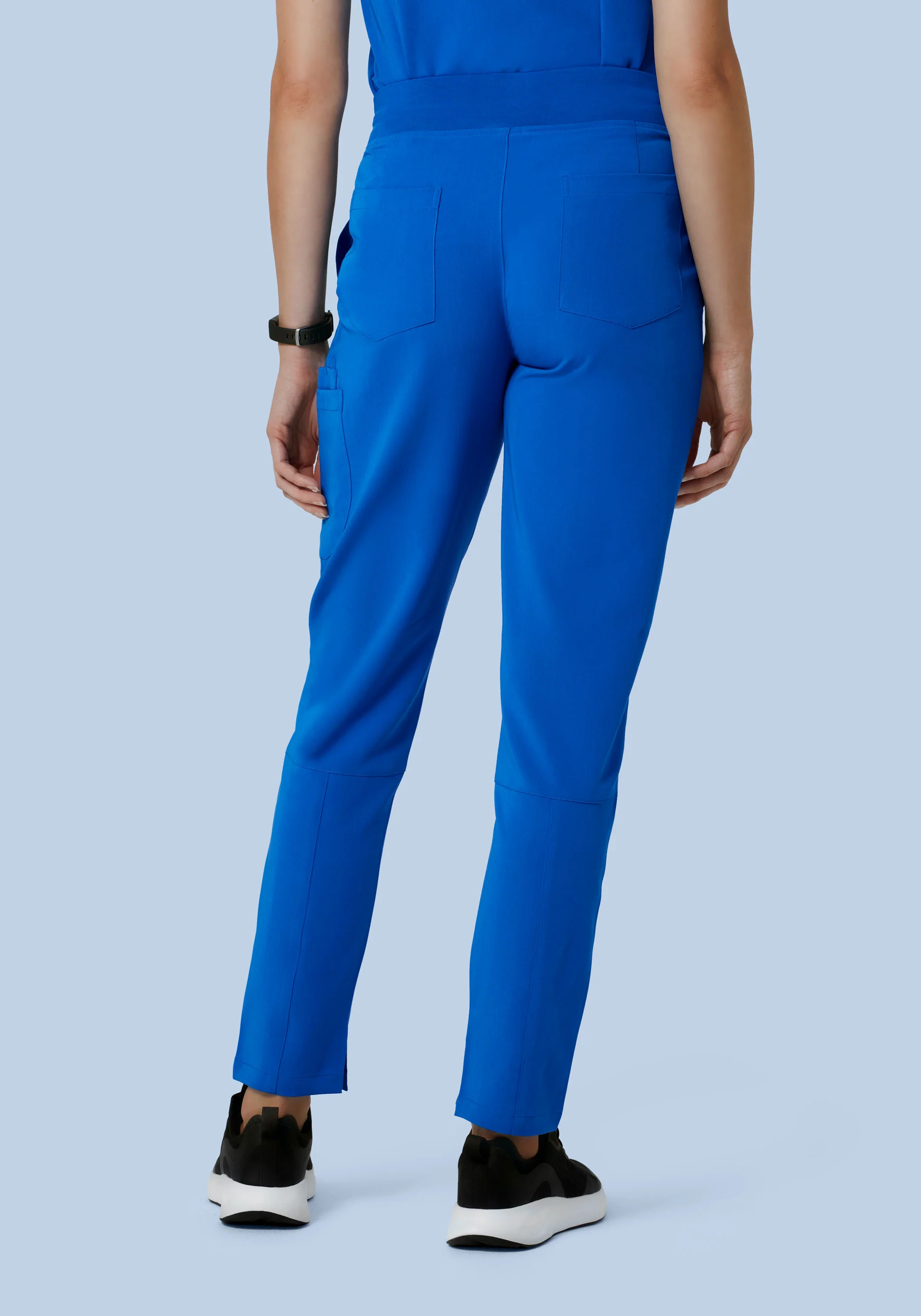 6 Pocket Slim Pants Royal Blue - Image 6