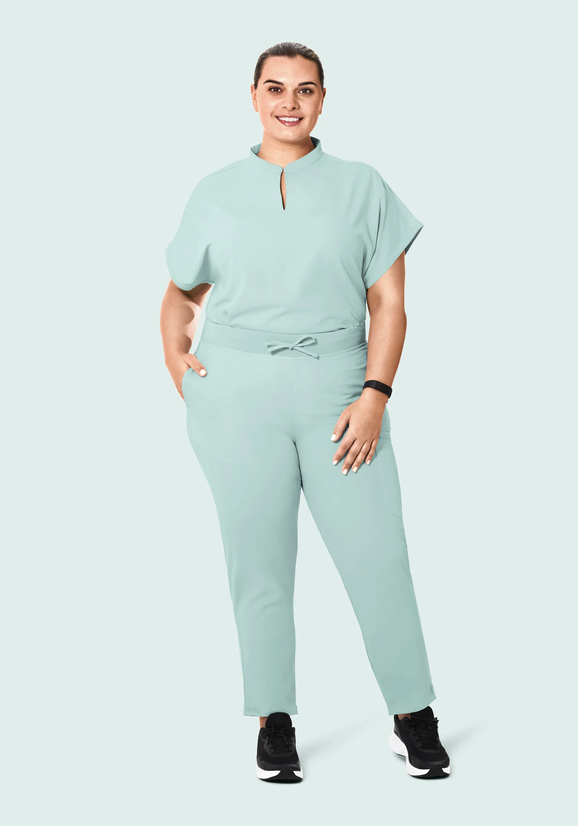 6 Pocket Slim Pants Sterling Blue - Image 5