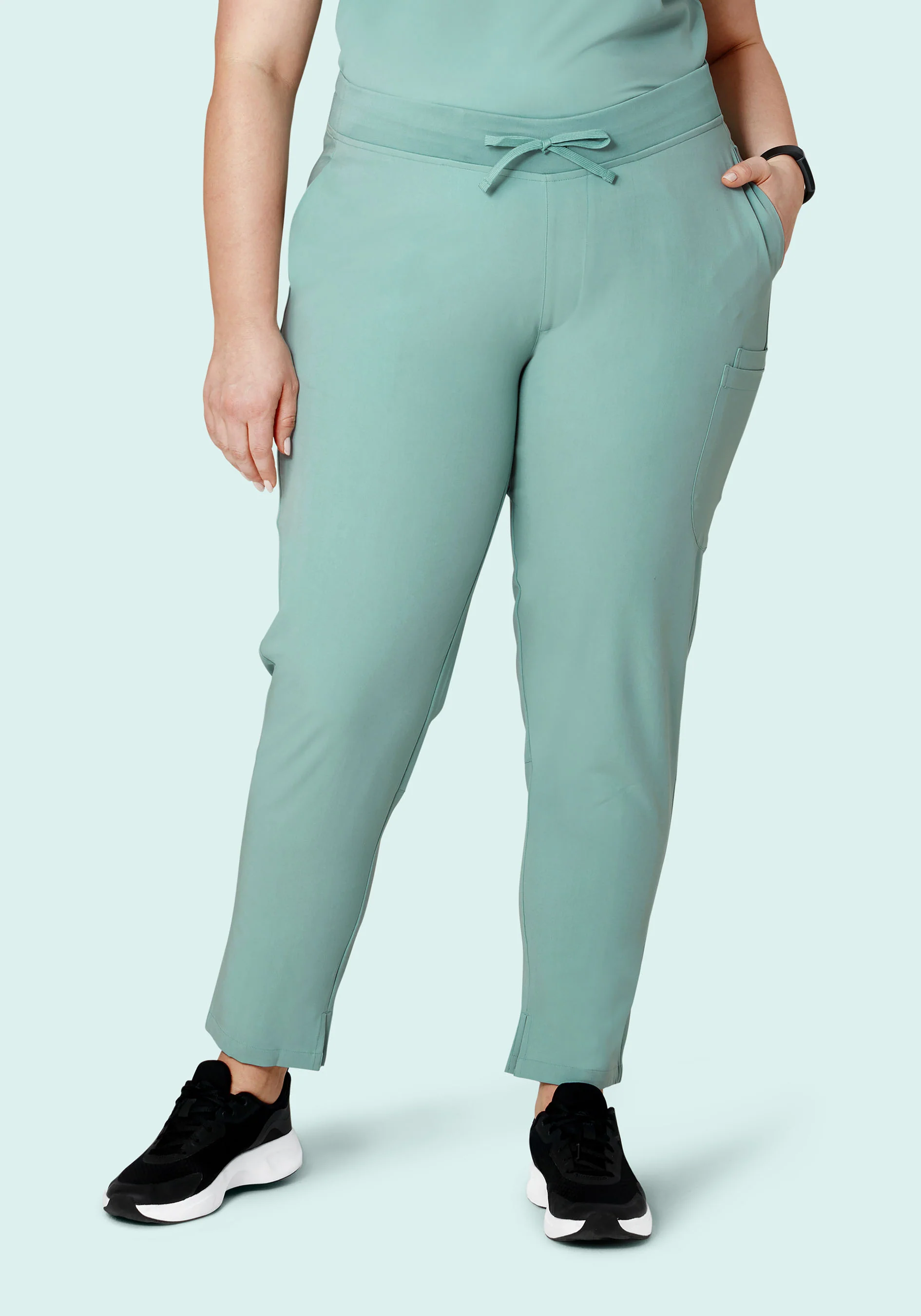 6 Pocket Slim Pants Tourmaline - Image 4