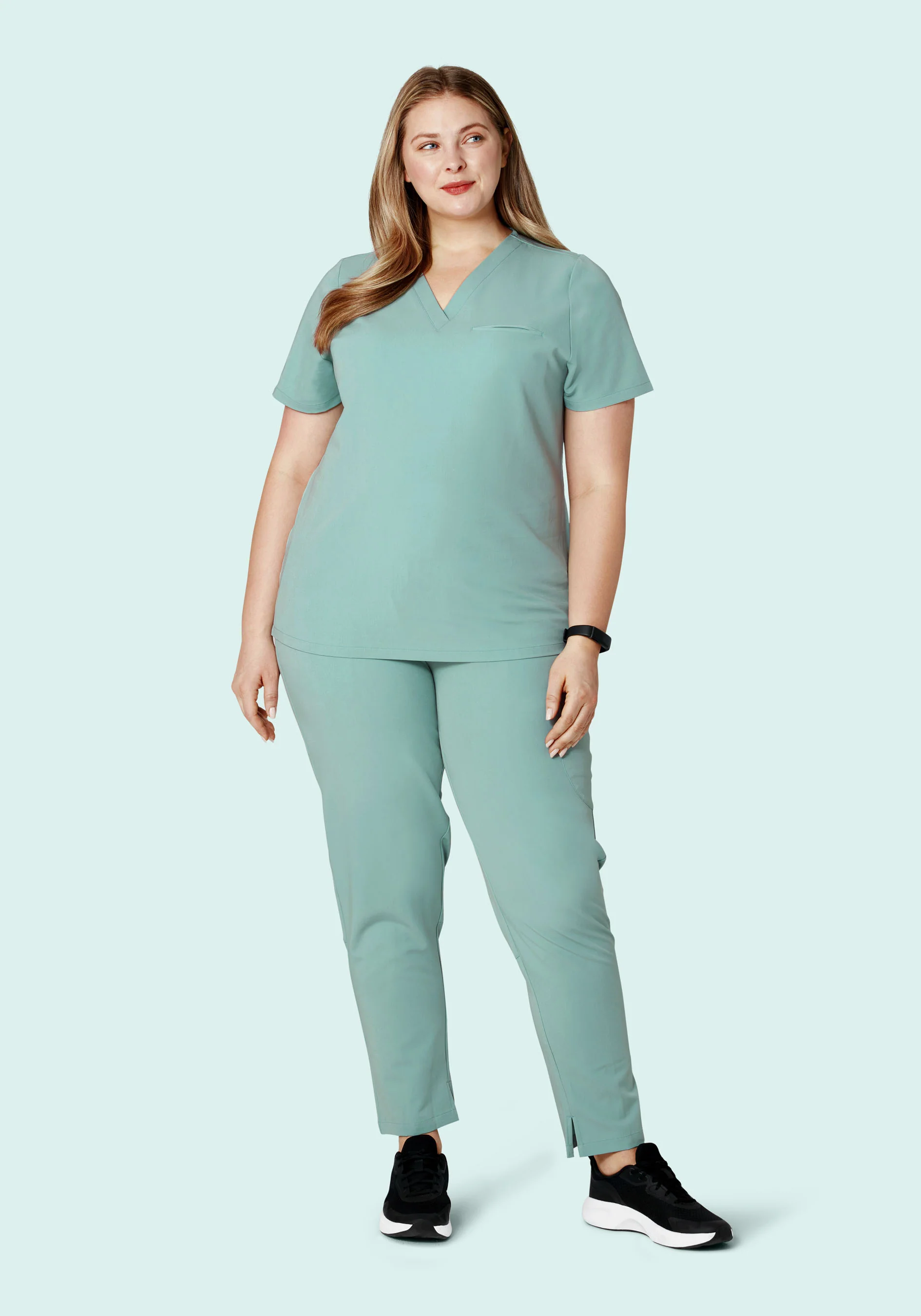 6 Pocket Slim Pants Tourmaline - Image 5