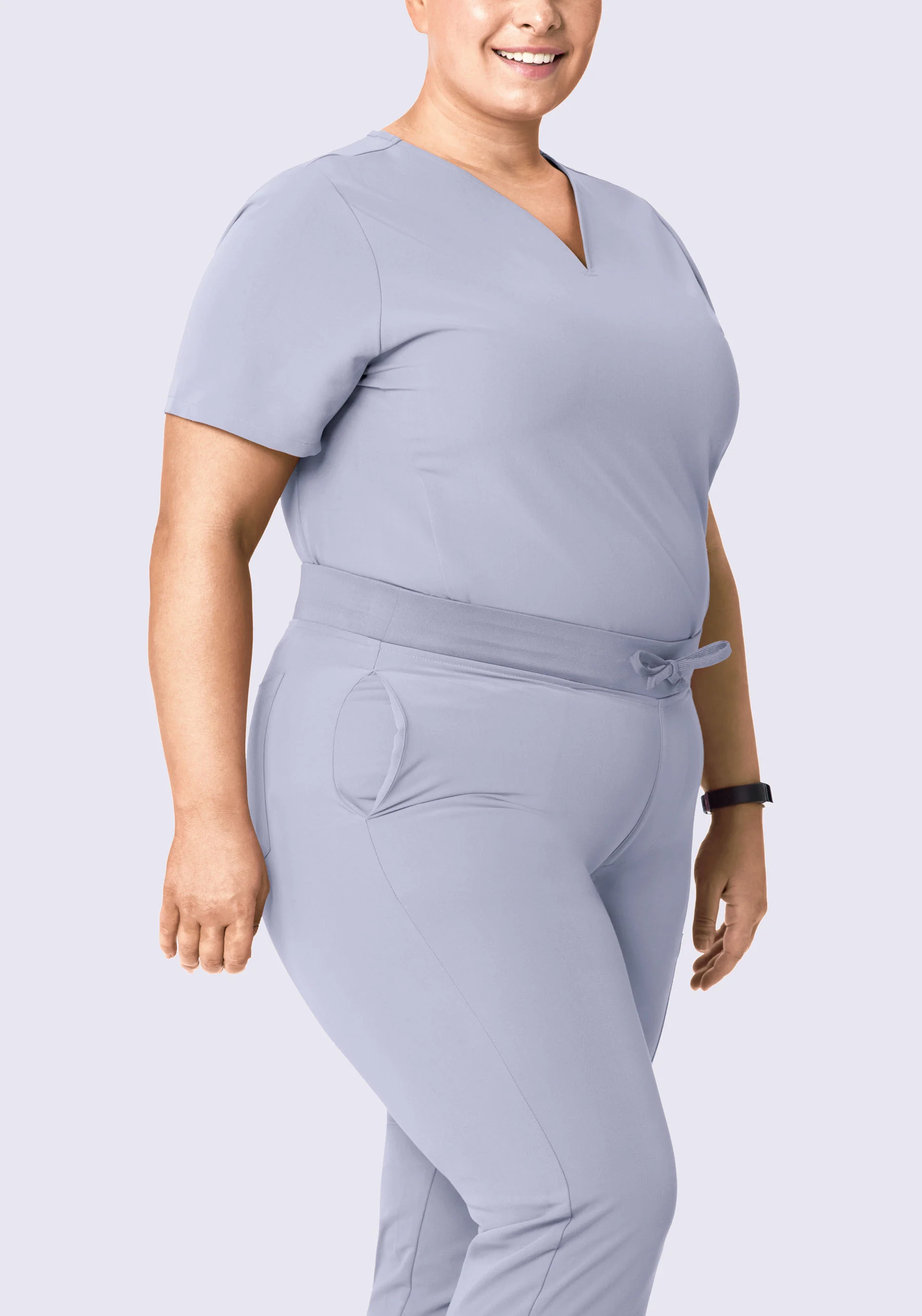 6 Pocket Slim Pants Wisteria - Image 4