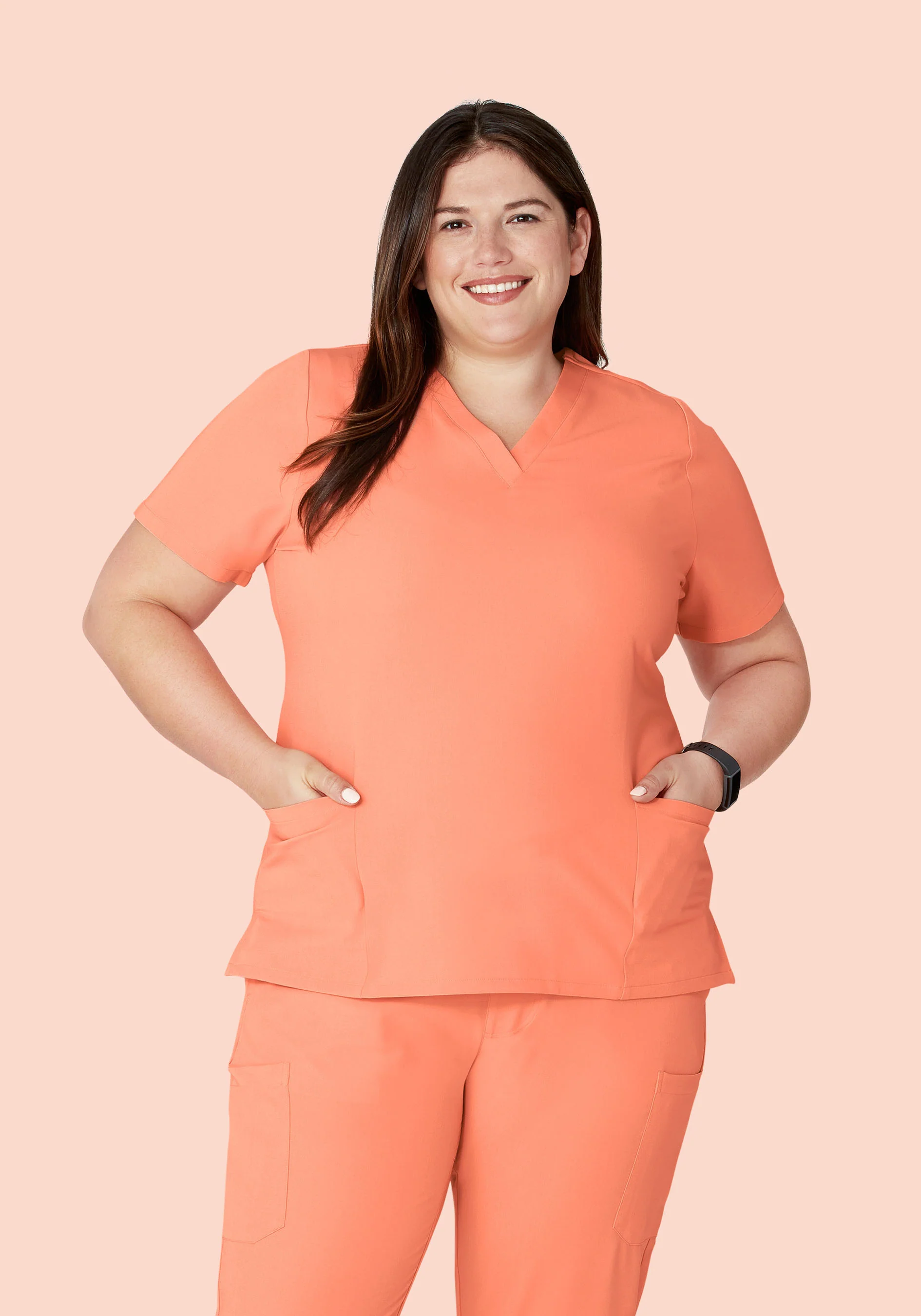 6 Pocket Top Peach - Image 6