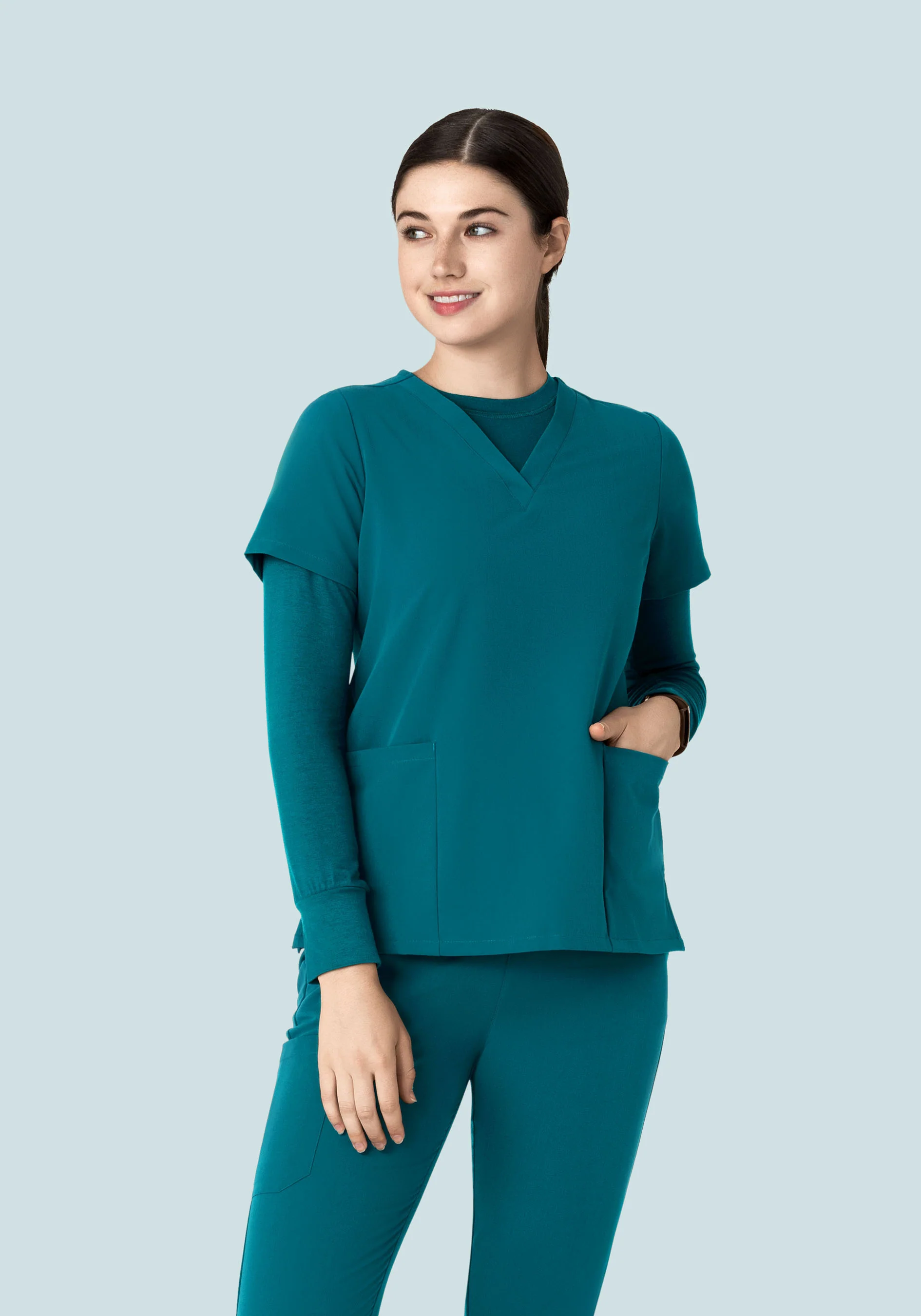 6 Pocket Top Peacock - Image 4