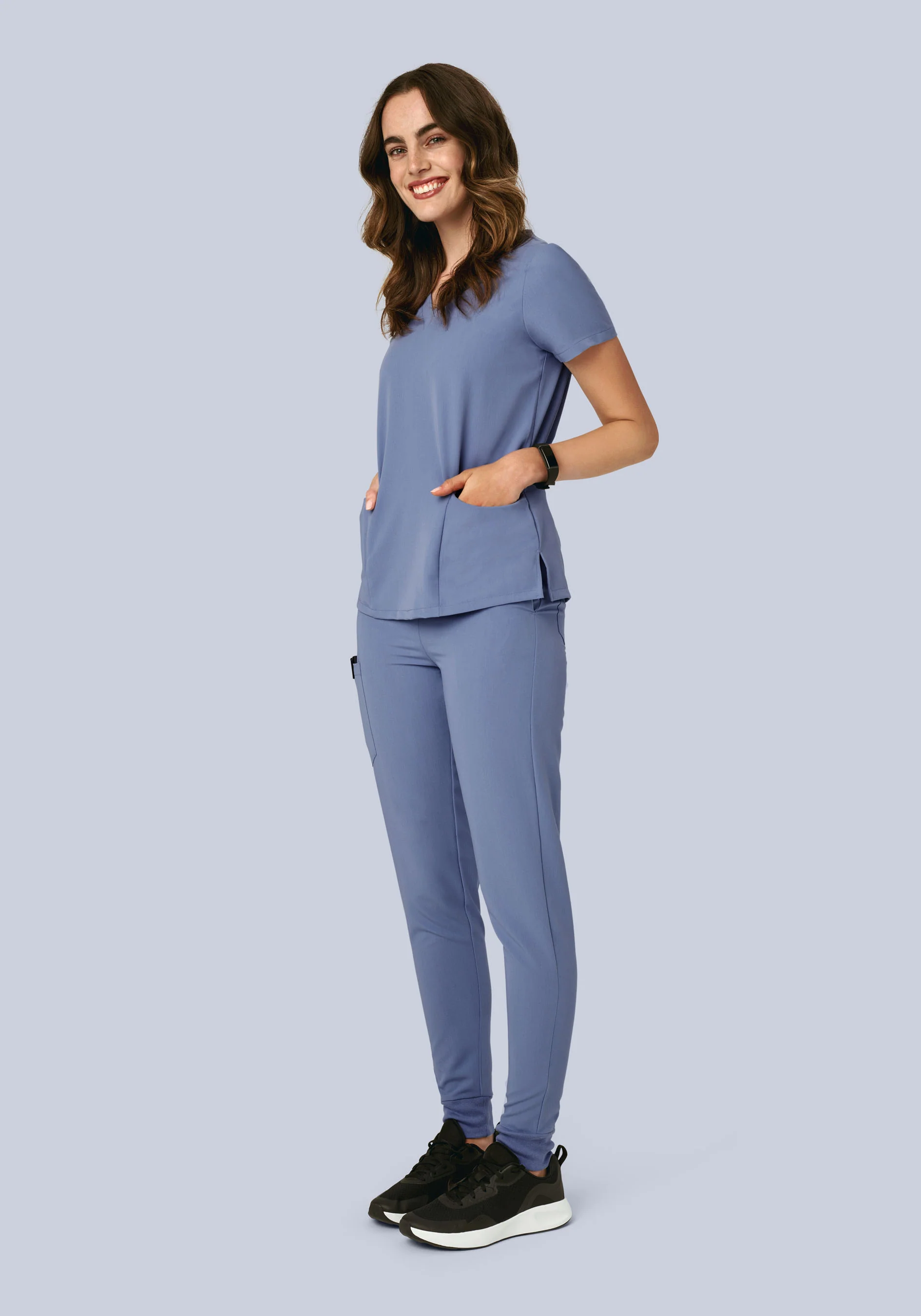 6 Pocket Top Periwinkle - Image 4