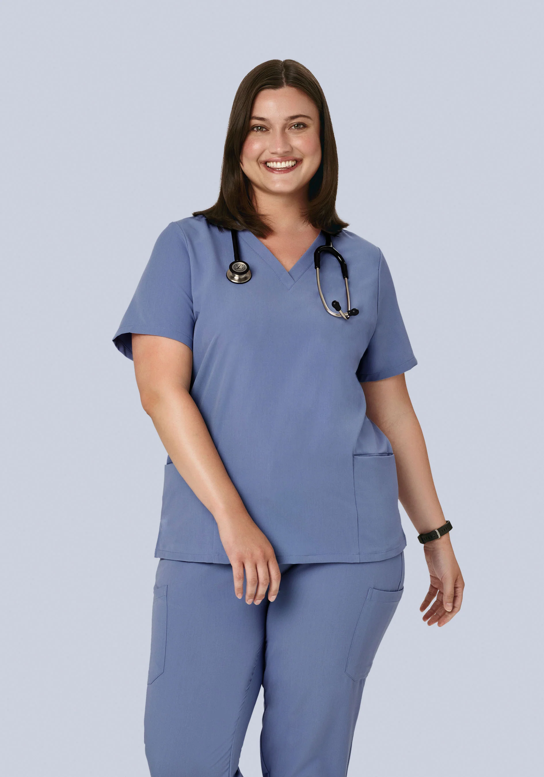 6 Pocket Top Periwinkle - Image 7