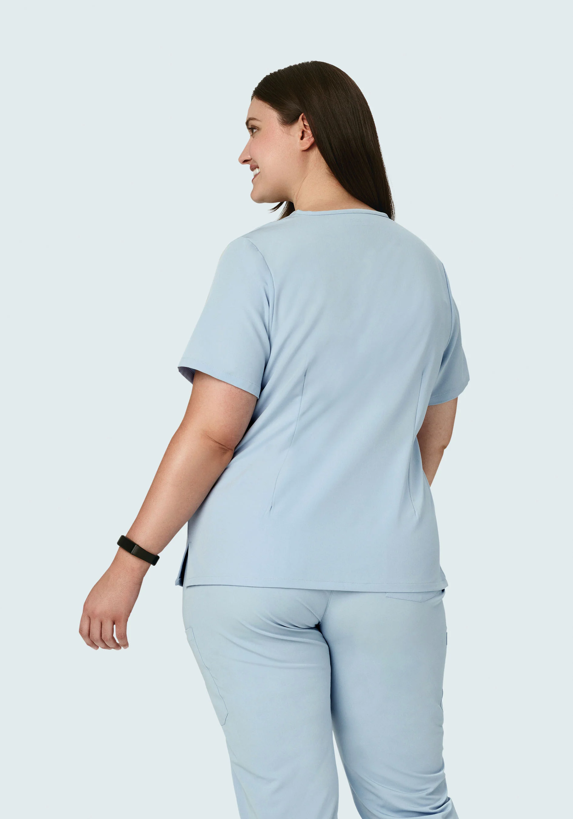 6 Pocket Top Powder Blue - Image 8