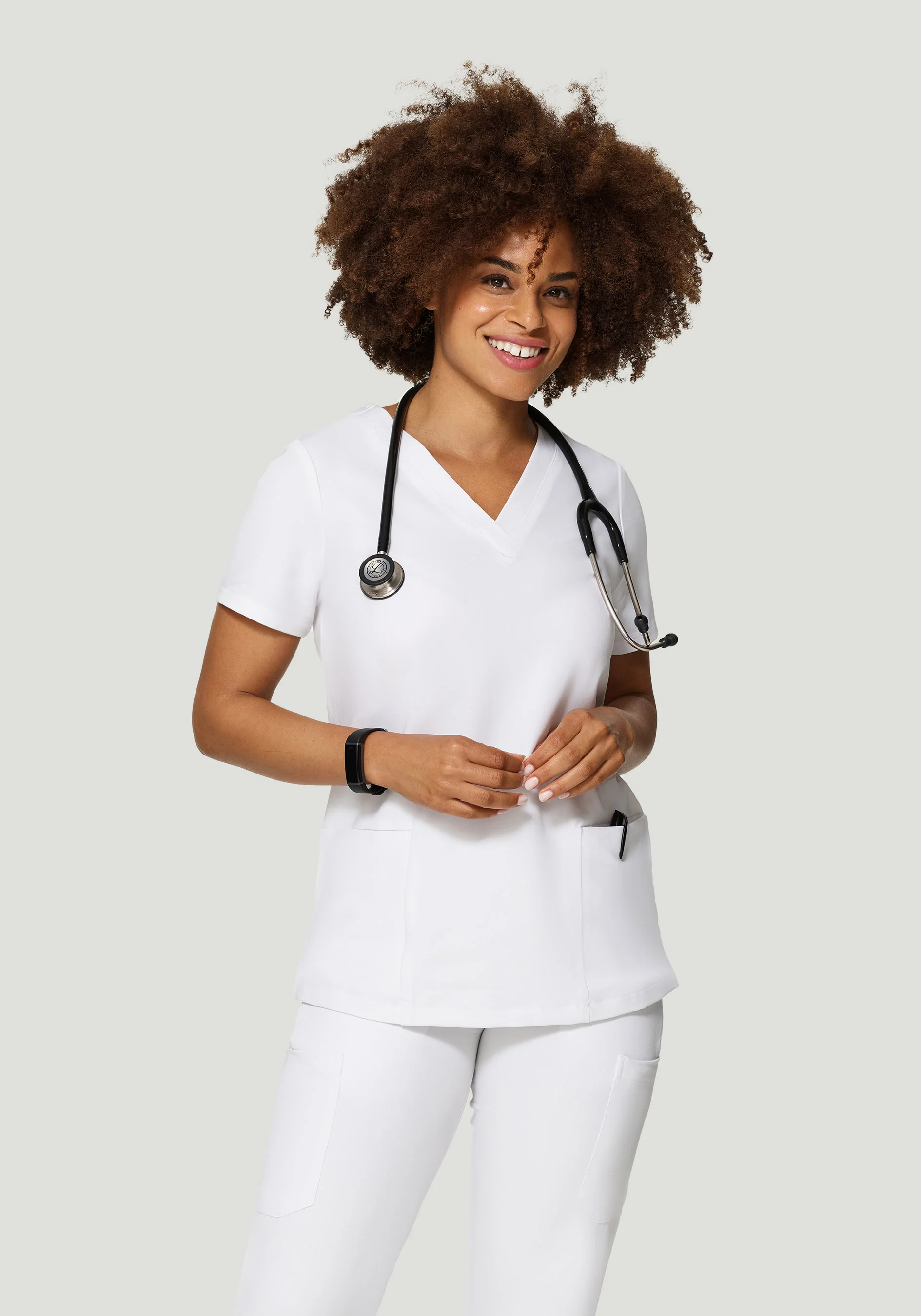 6 Pocket Top White - Image 2