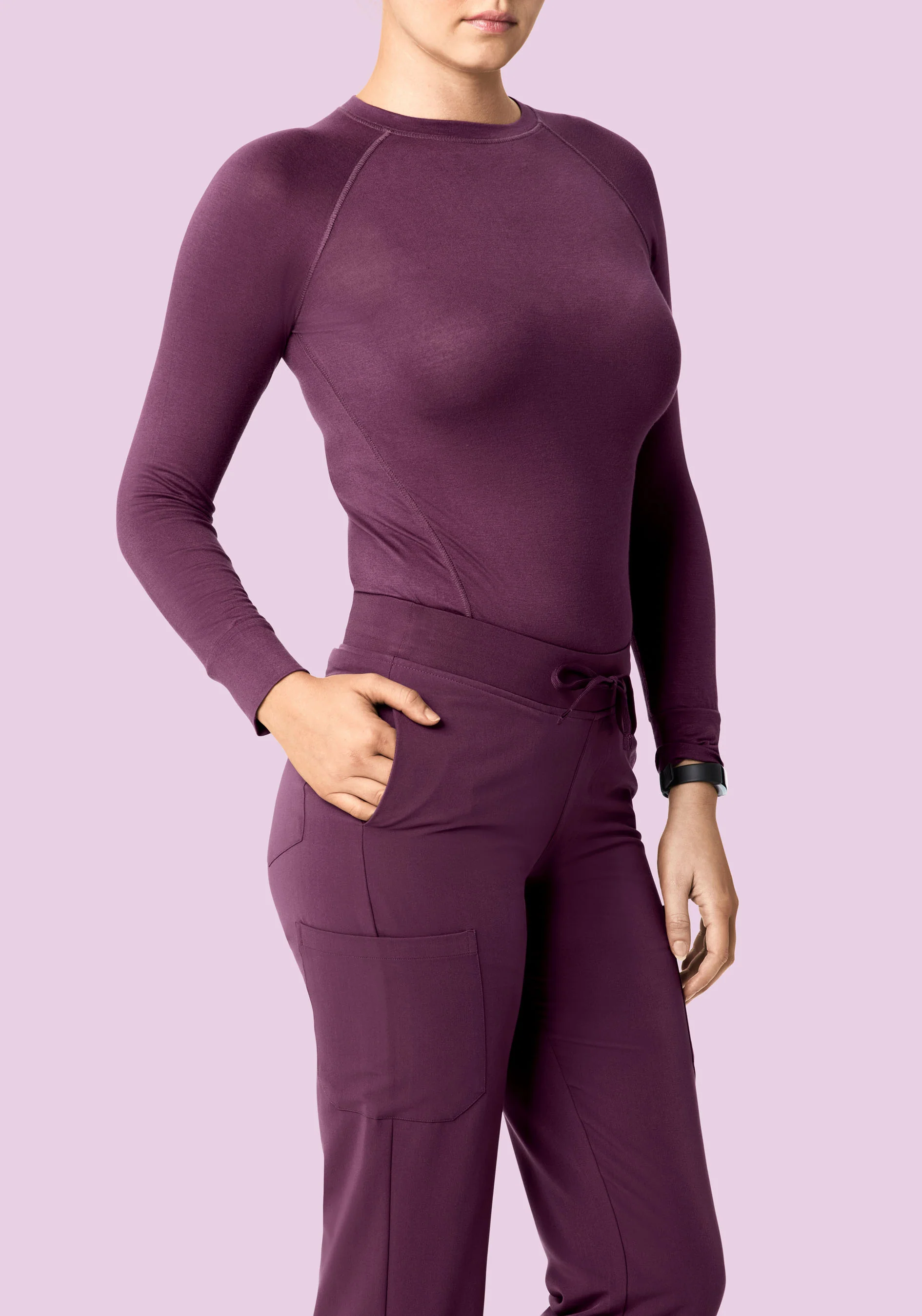 9 Pocket Cargo Pants Bordeaux - Image 3