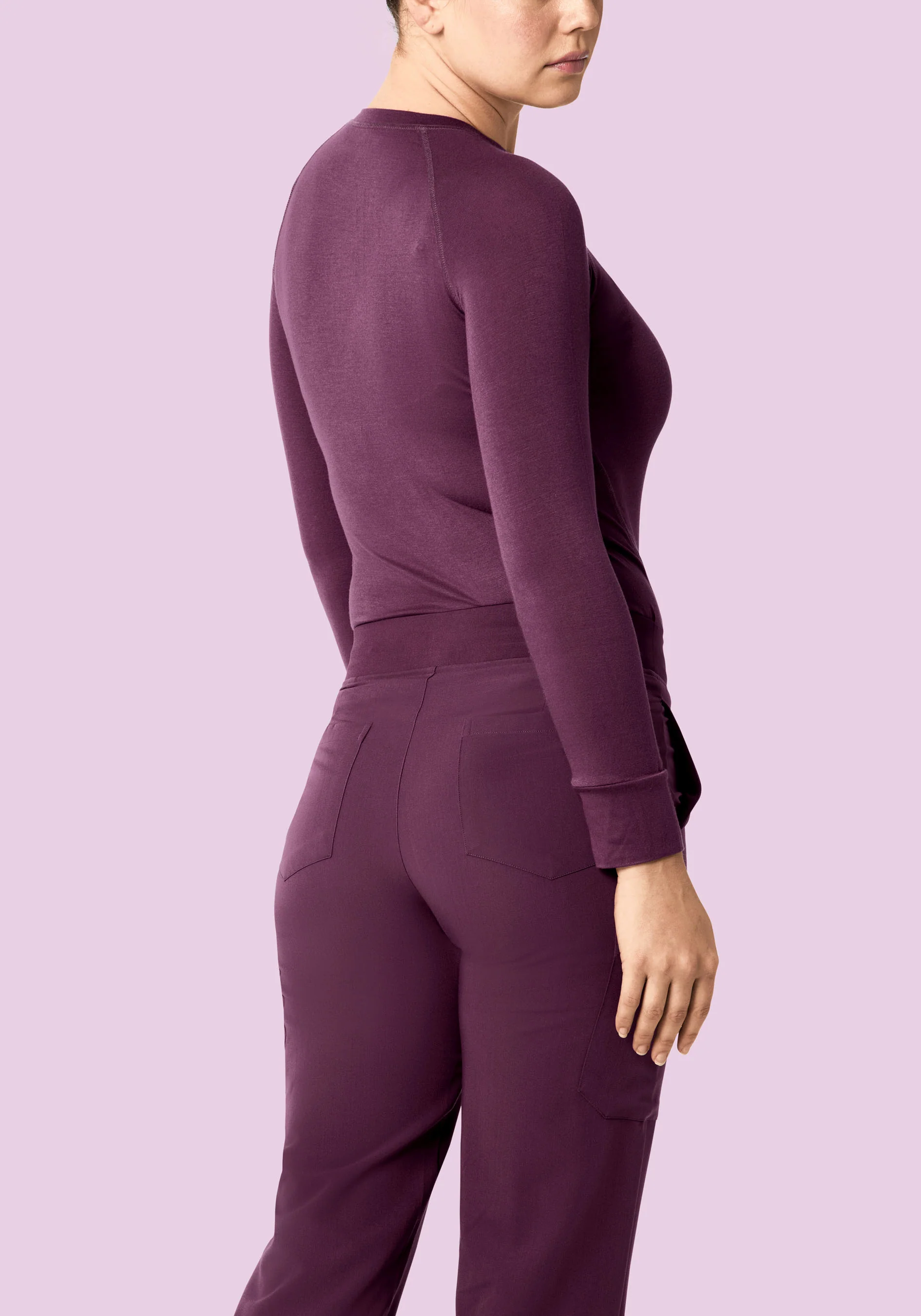 9 Pocket Cargo Pants Bordeaux - Image 4
