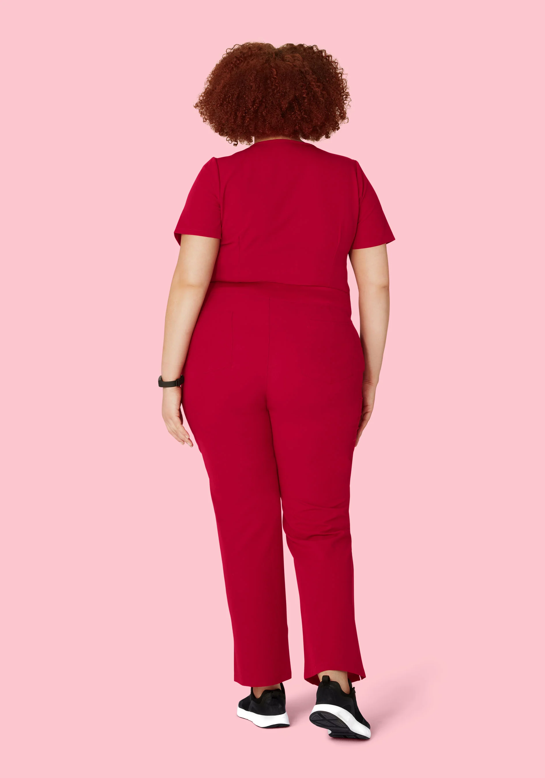 9 Pocket Cargo Pants Crimson - Image 10