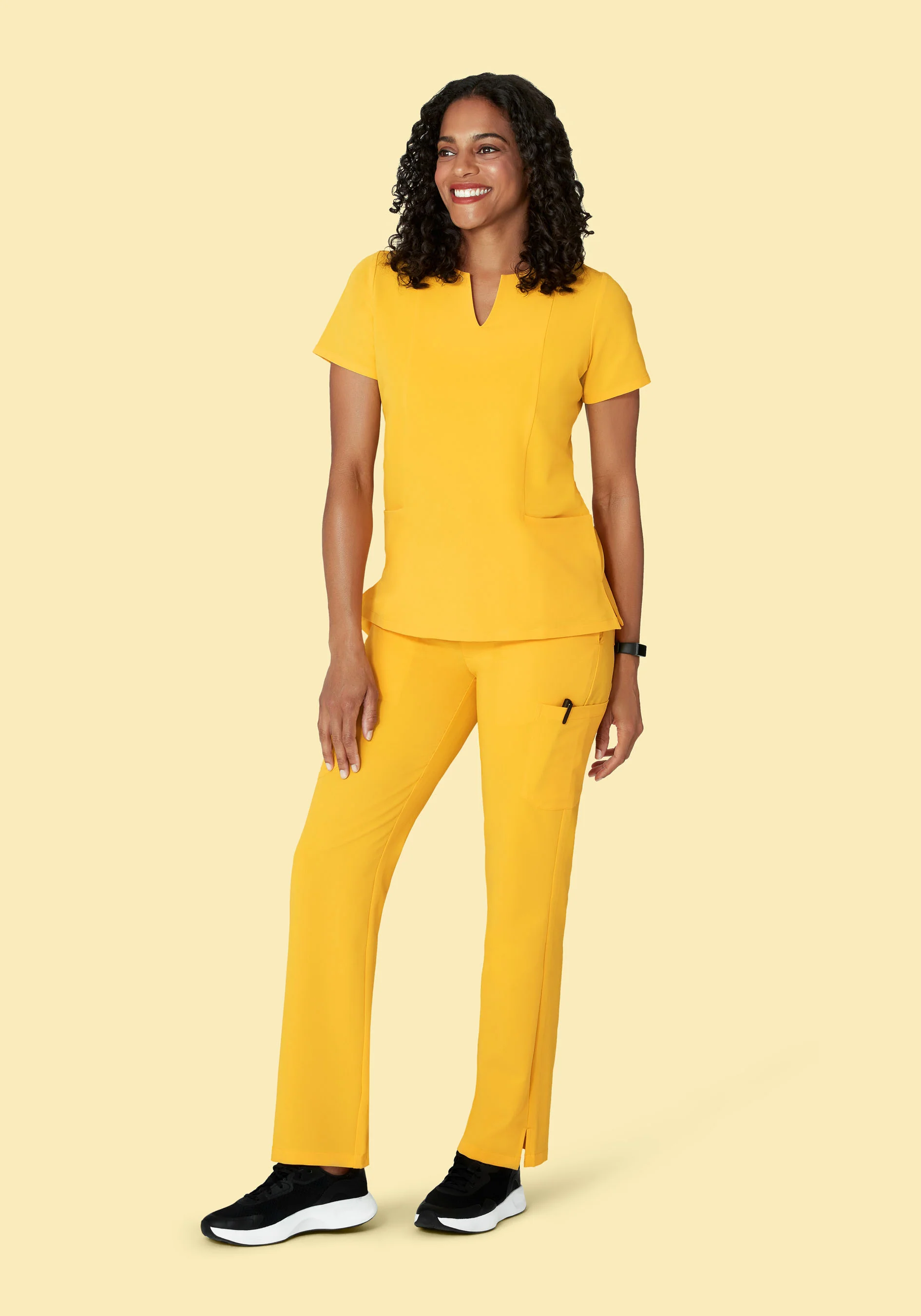 9 Pocket Cargo Pants Daffodil - Image 4