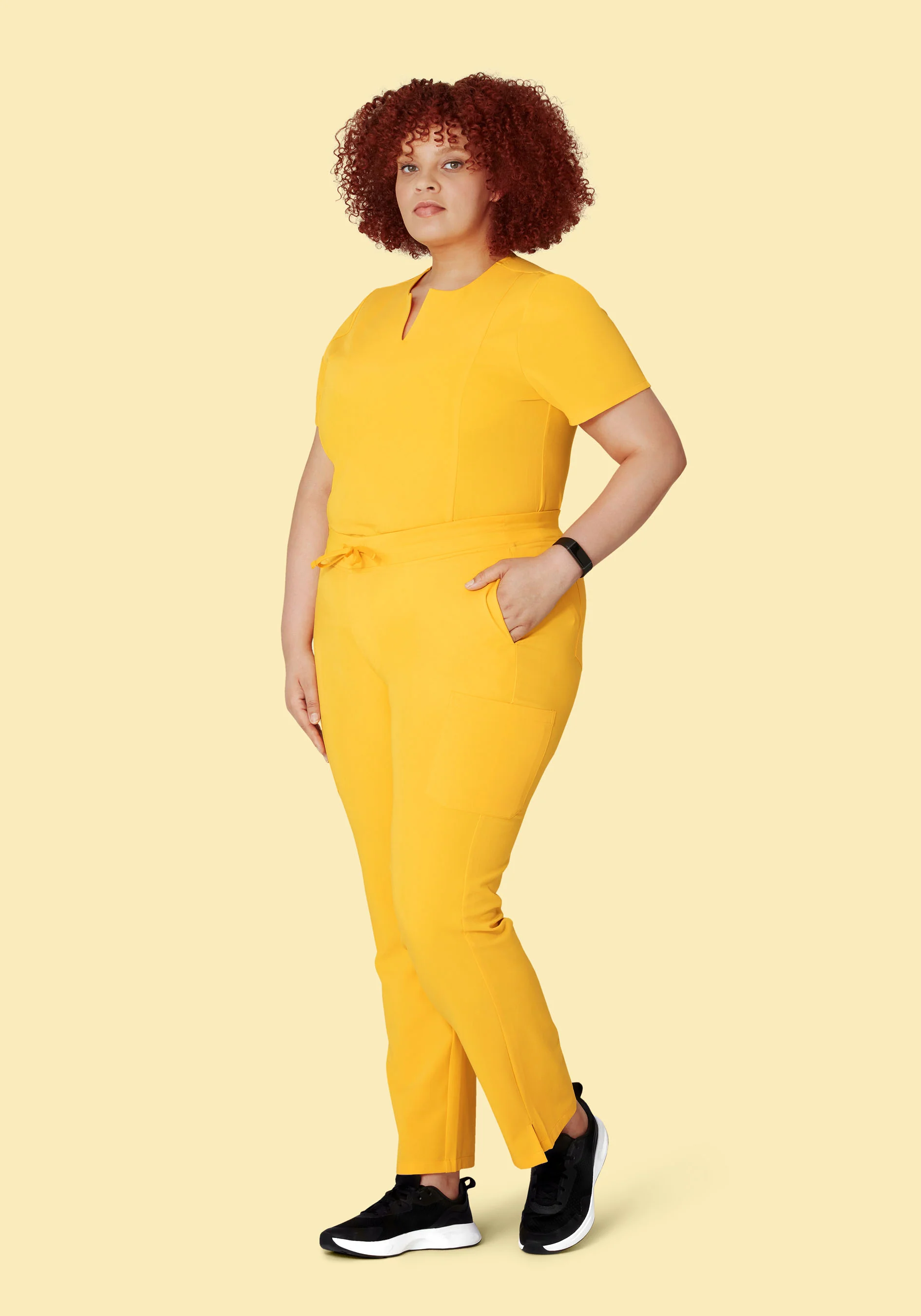 9 Pocket Cargo Pants Daffodil - Image 8