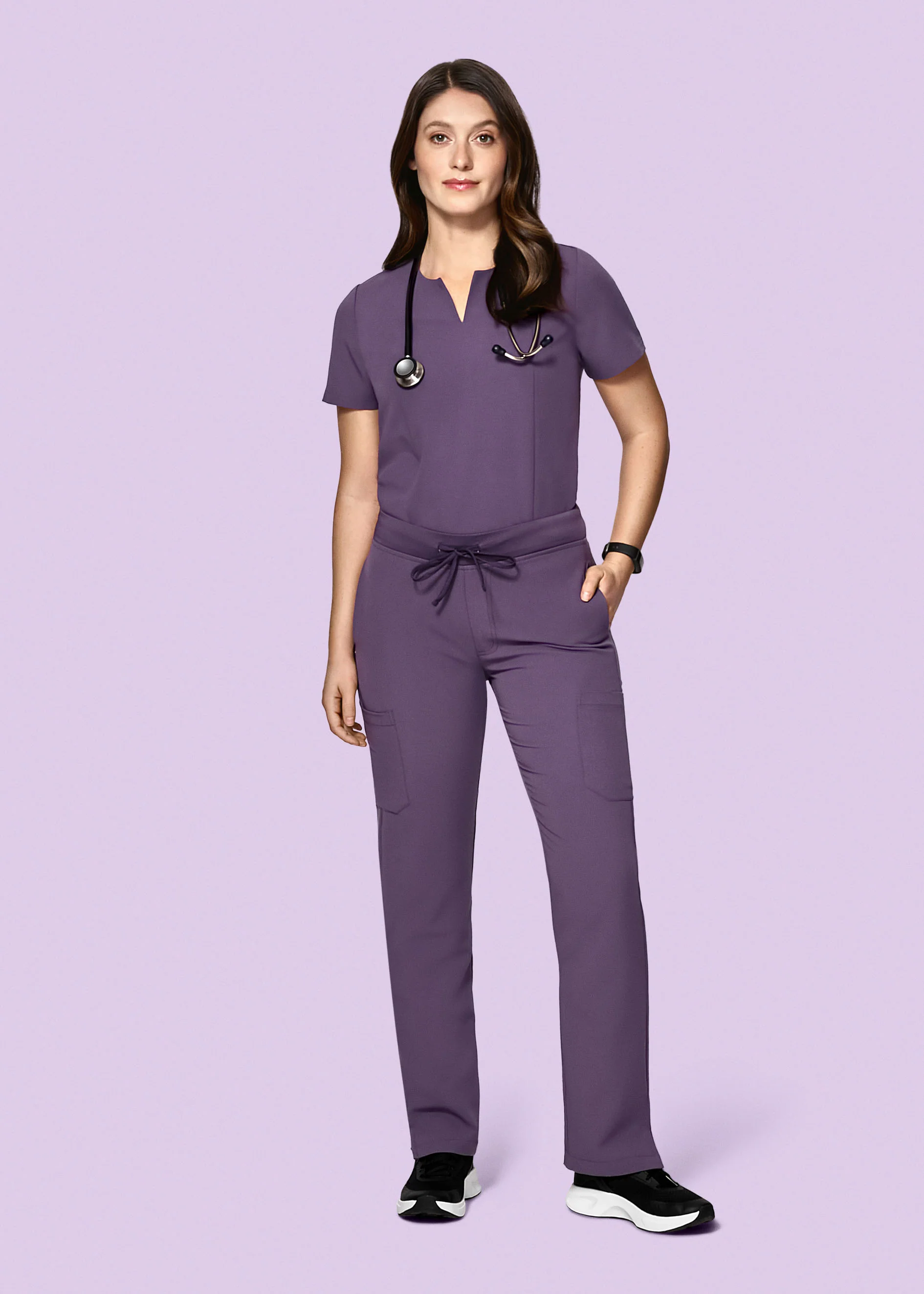 9 Pocket Cargo Pants Dewberry - Image 3