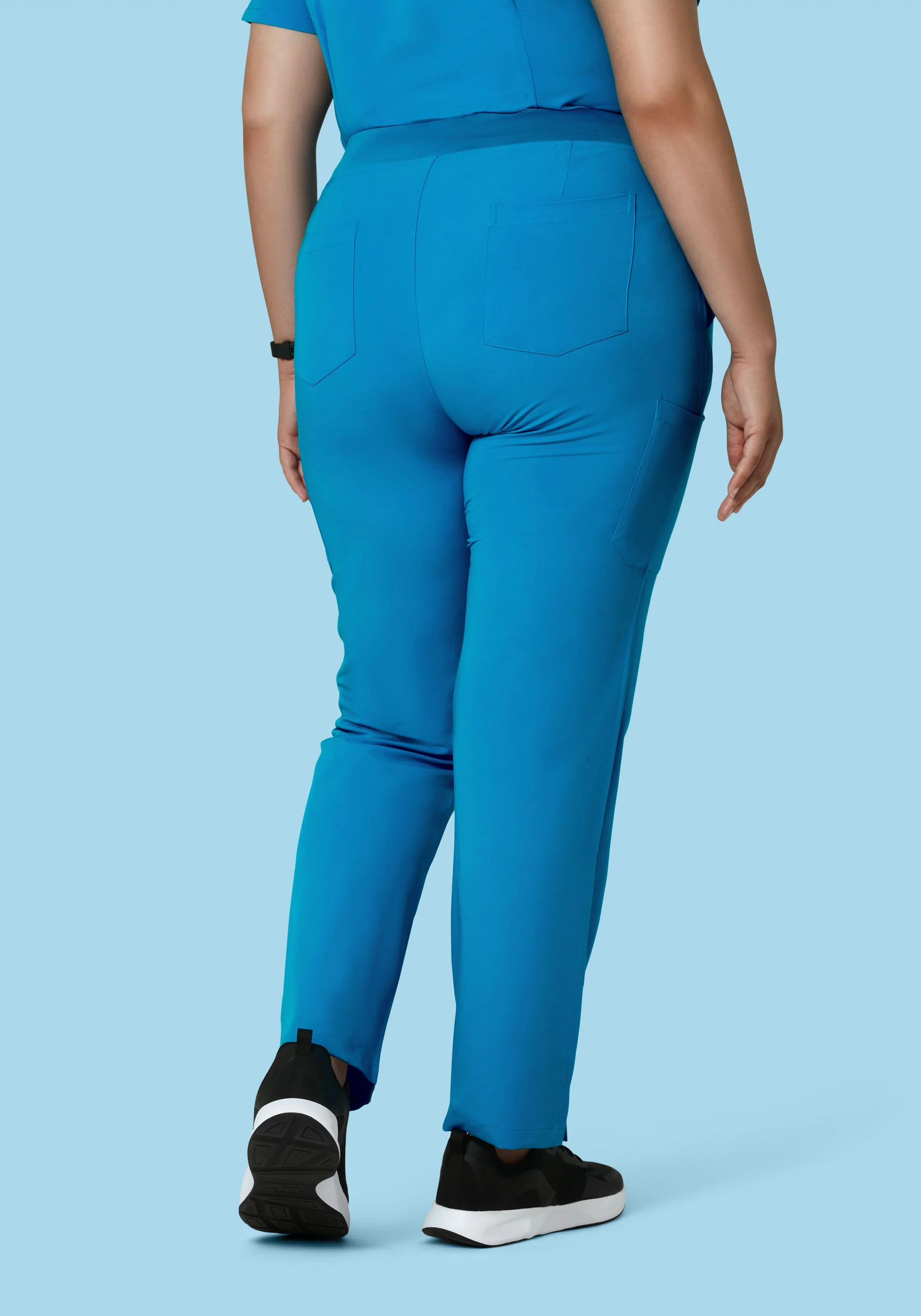 9 Pocket Cargo Pants Electric Blue - Image 7