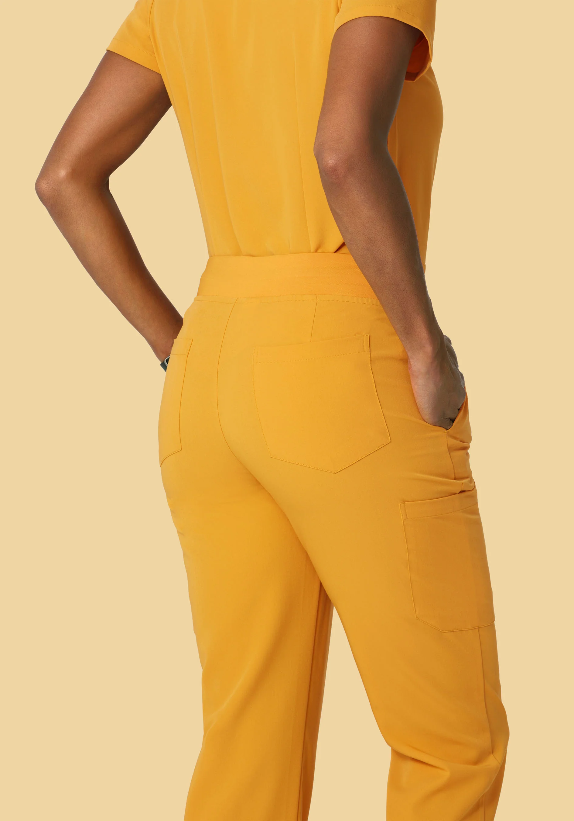 9 Pocket Cargo Pants Honey - Image 4