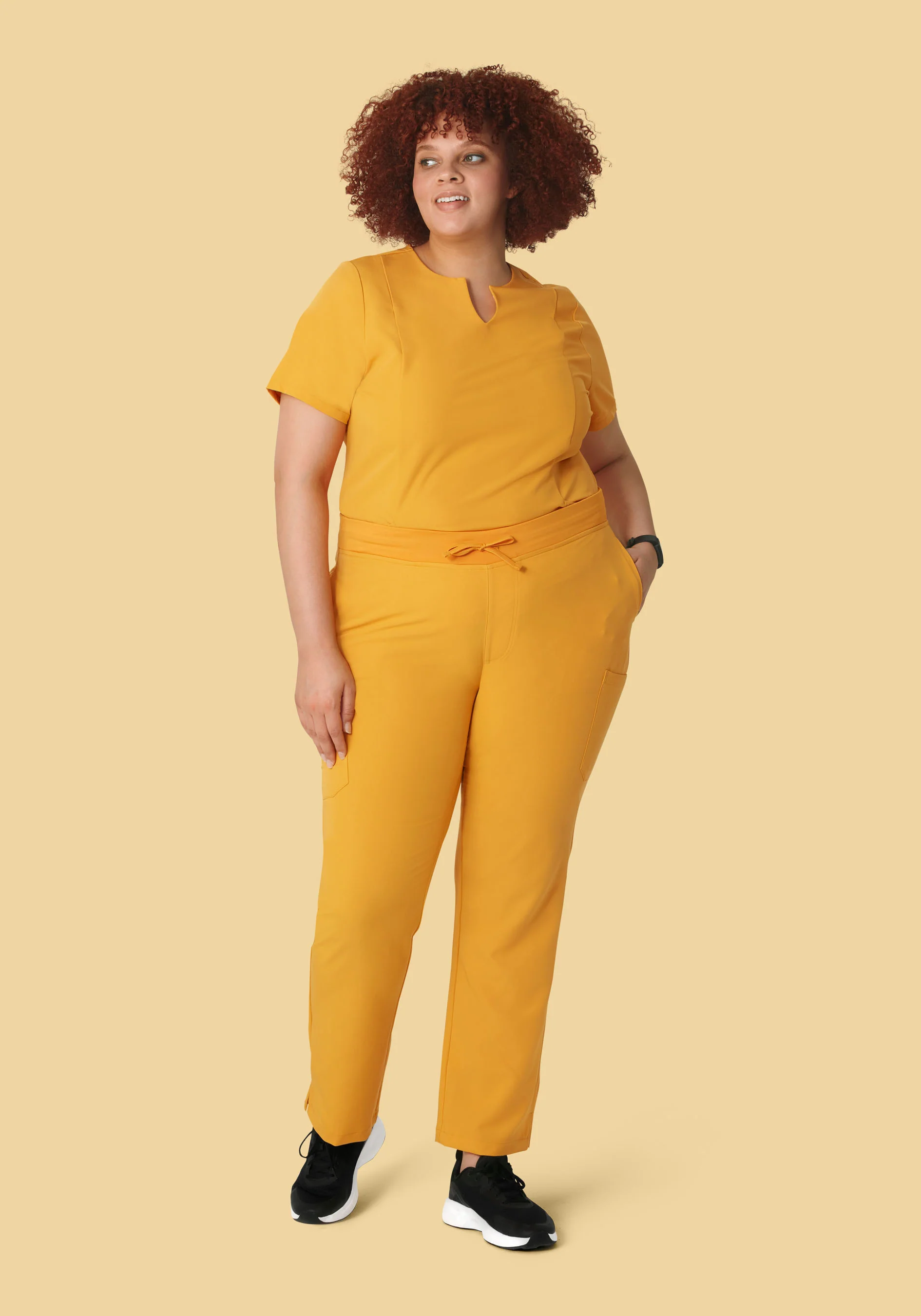 9 Pocket Cargo Pants Honey - Image 6