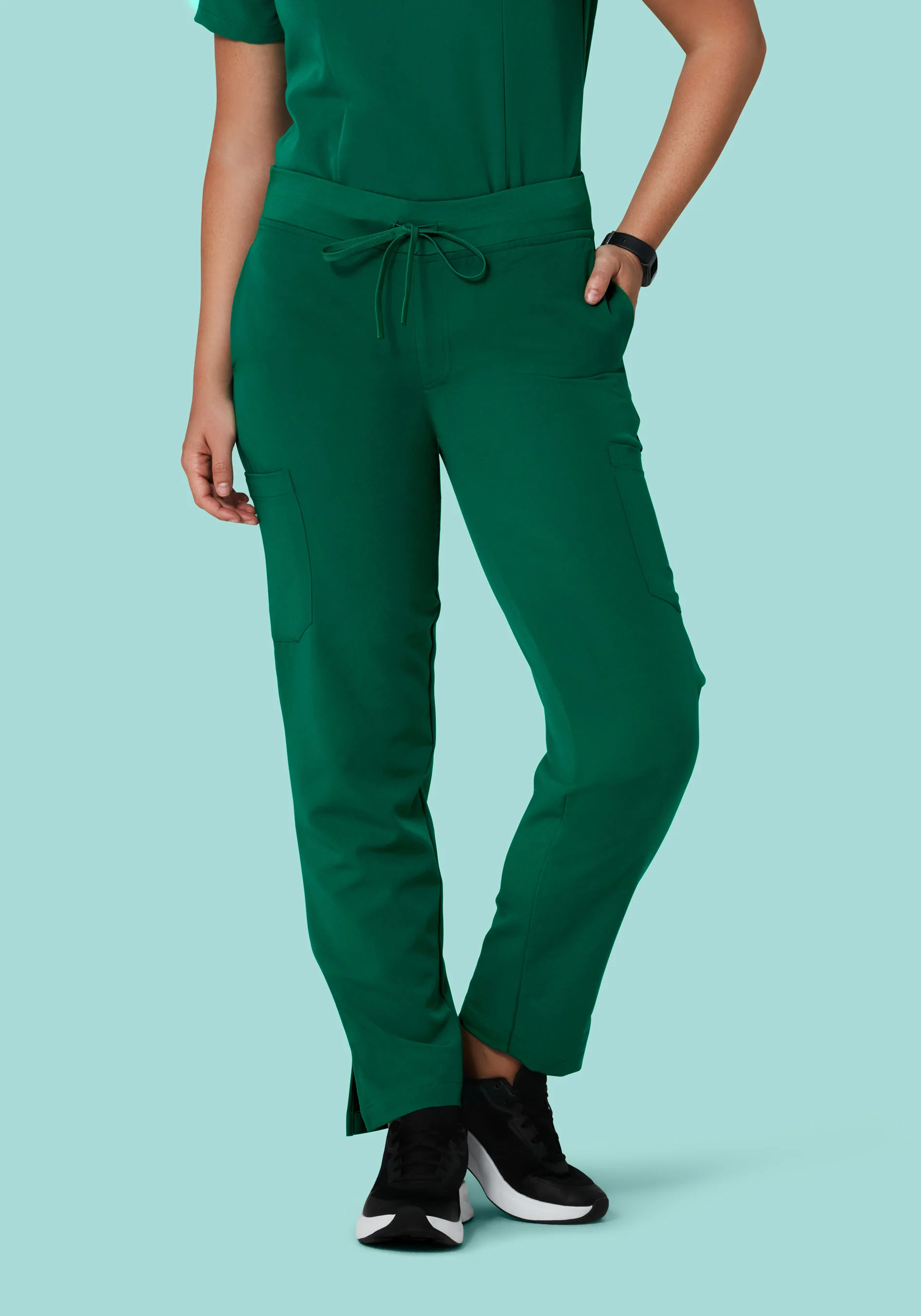 9 Pocket Cargo Pants Hunter Green