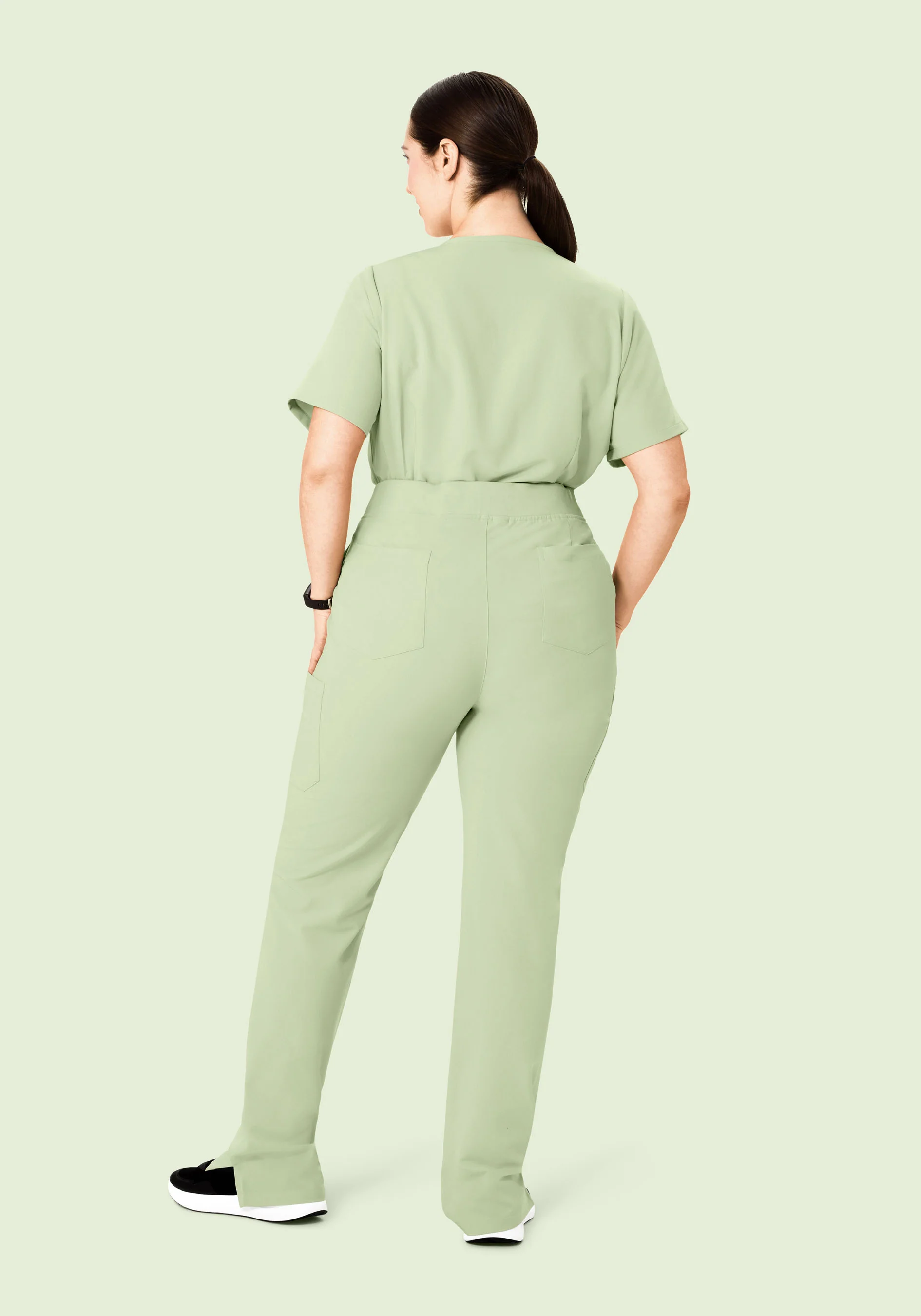 9 Pocket Cargo Pants Matcha - Image 10