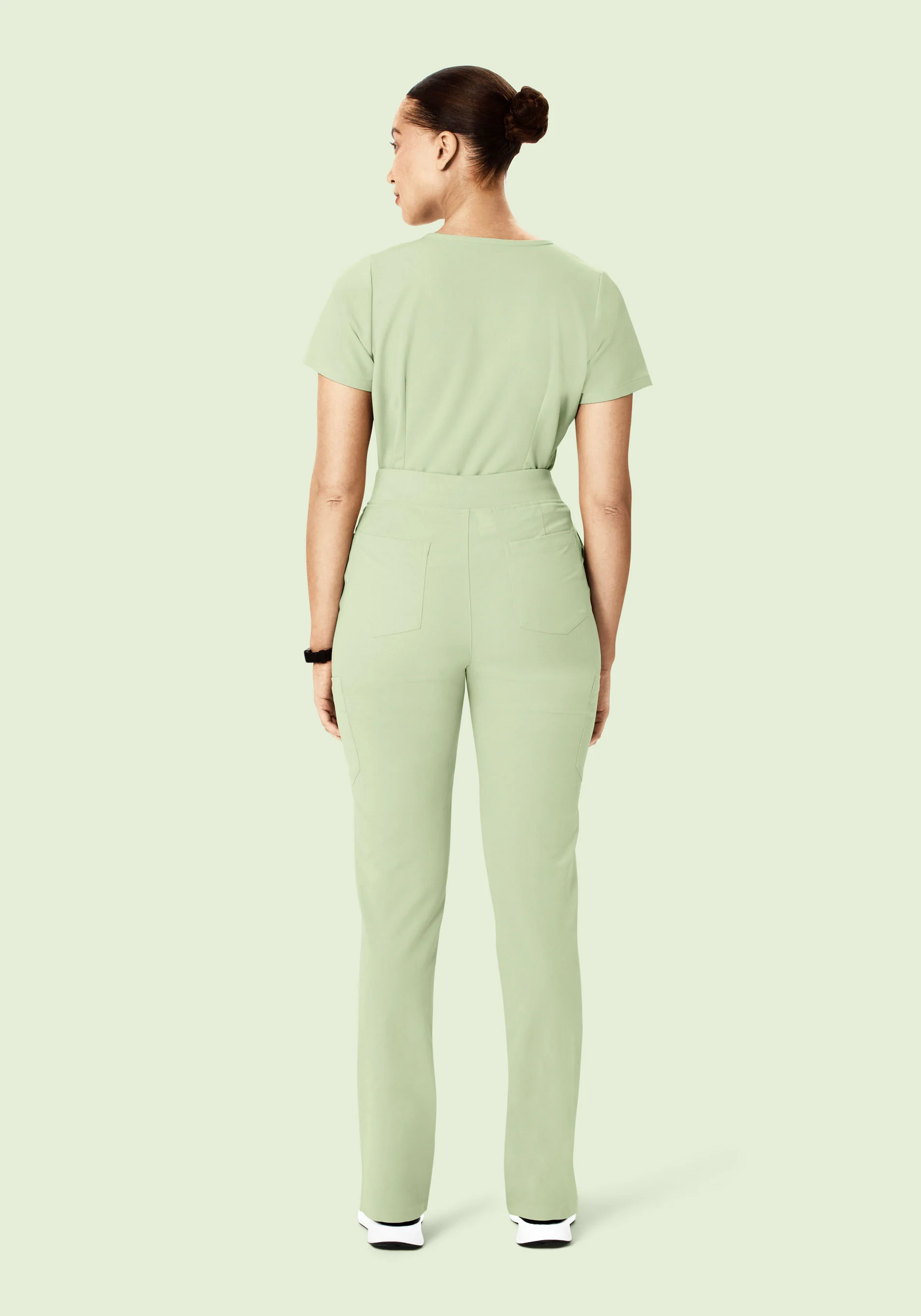 9 Pocket Cargo Pants Matcha - Image 6