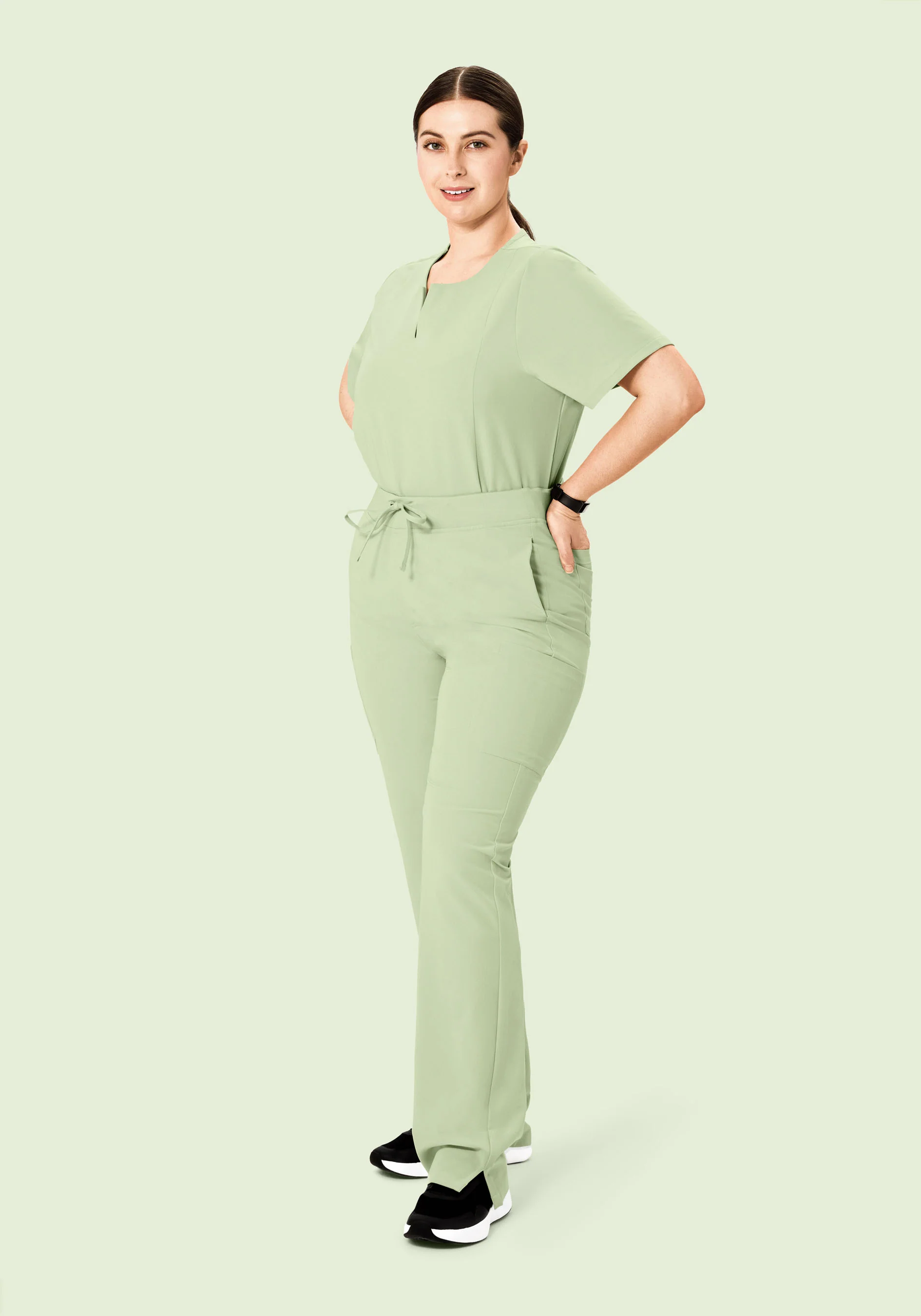 9 Pocket Cargo Pants Matcha - Image 7