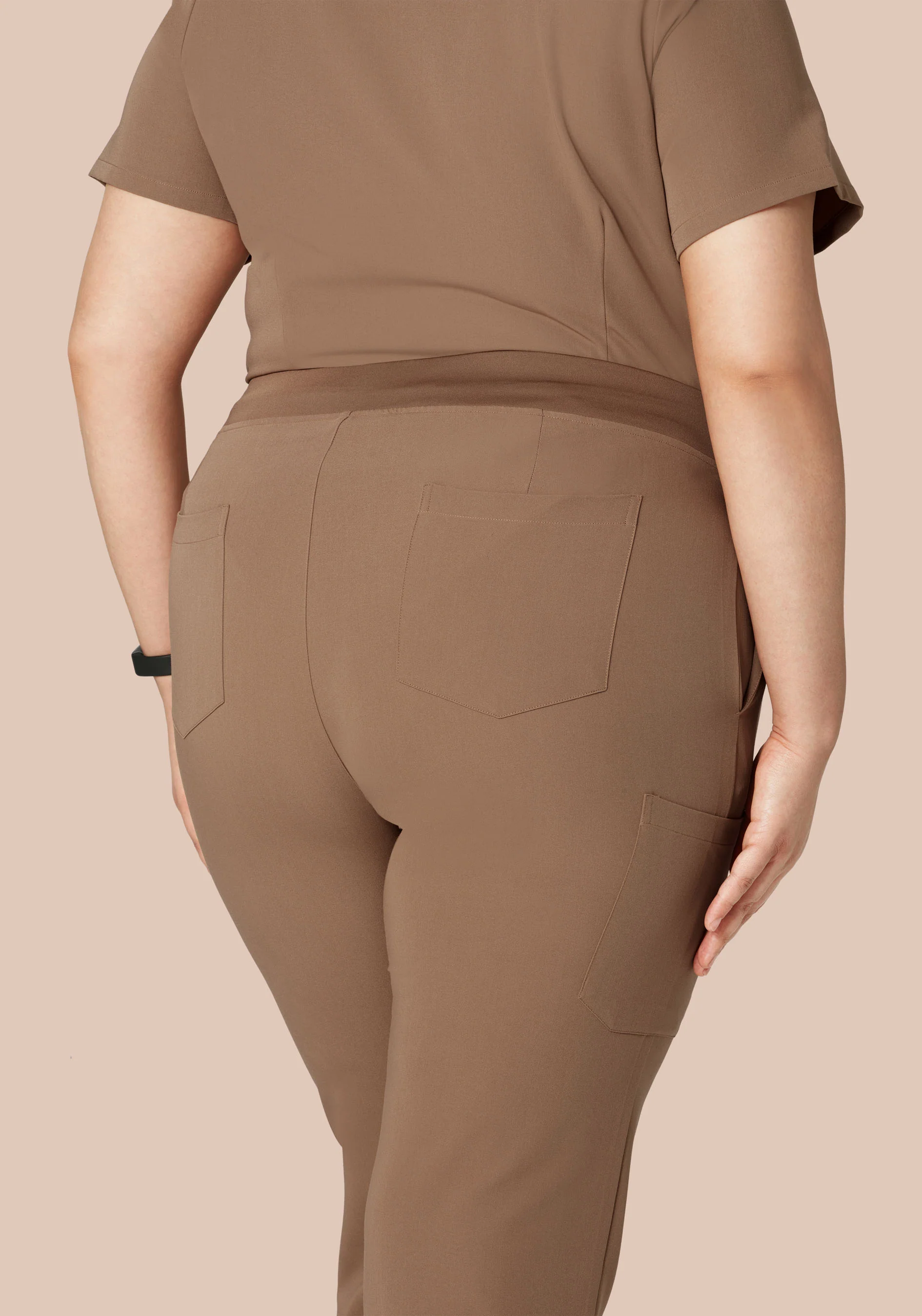 9 Pocket Cargo Pants Mocha - Image 10